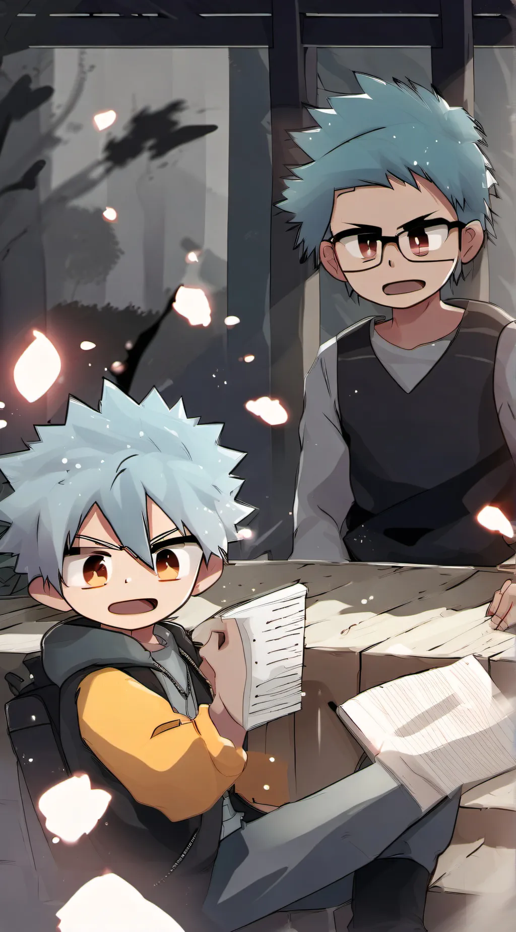 ai character: mha background