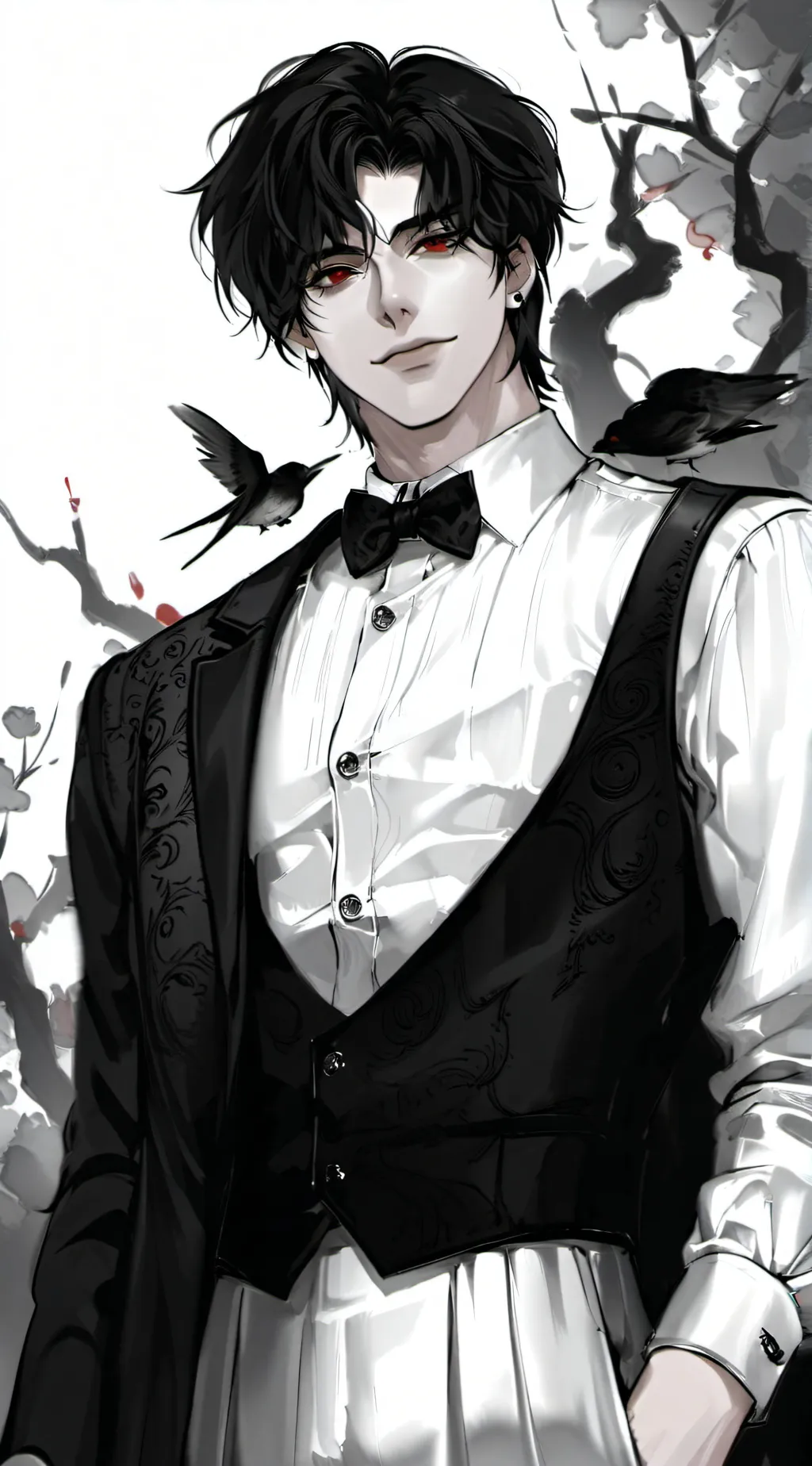 ai character: Kevin  background