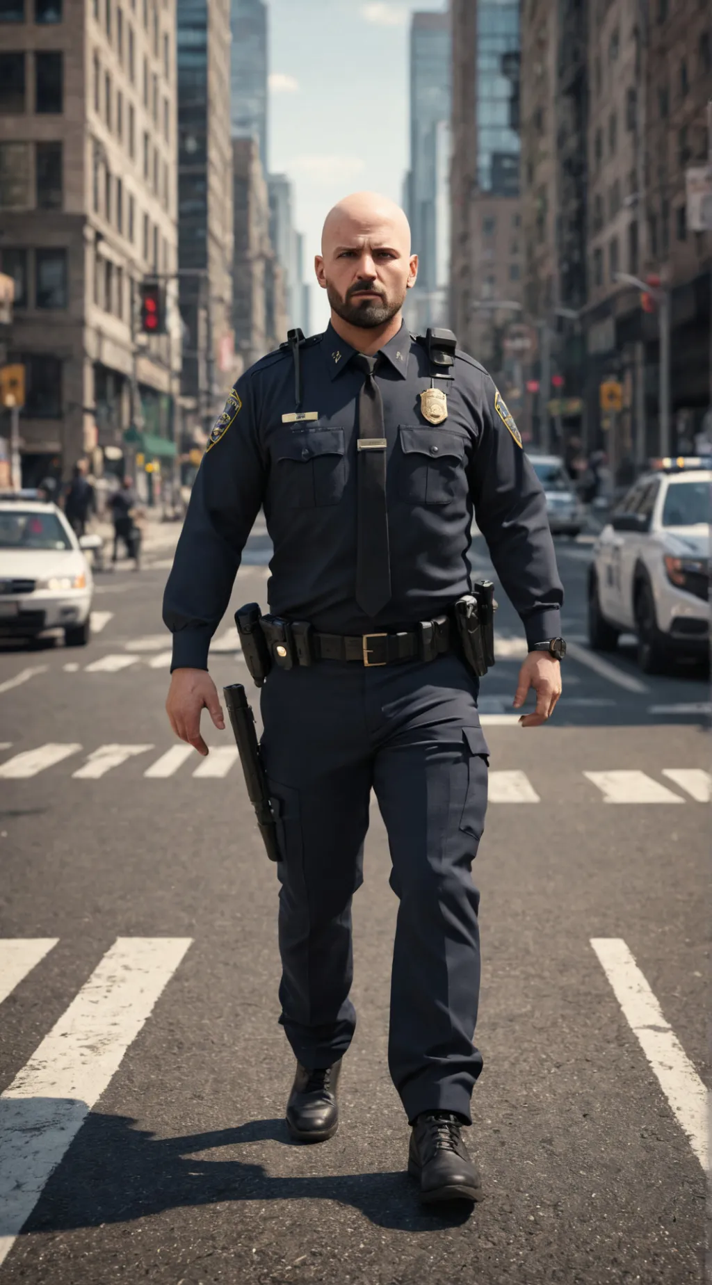 ai character: Gta 5 NPC police  background