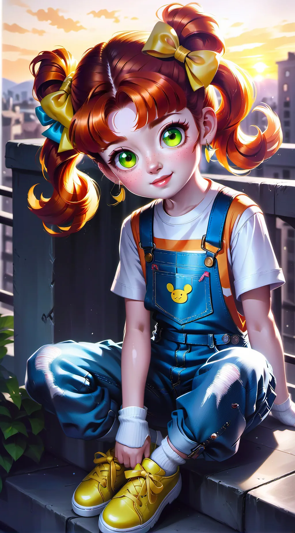 ai character: Mya Coxalaong background