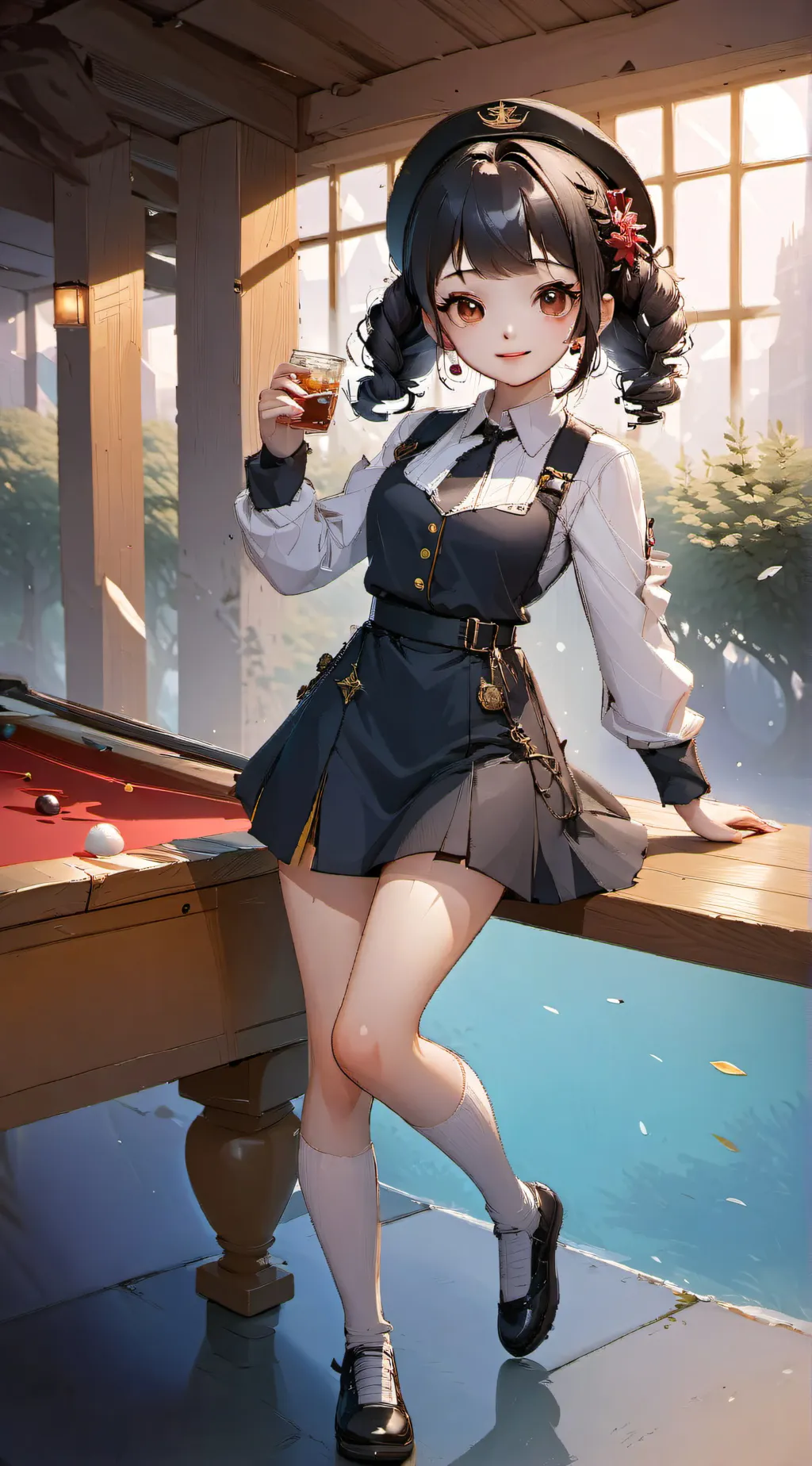 ai character: Olivia background