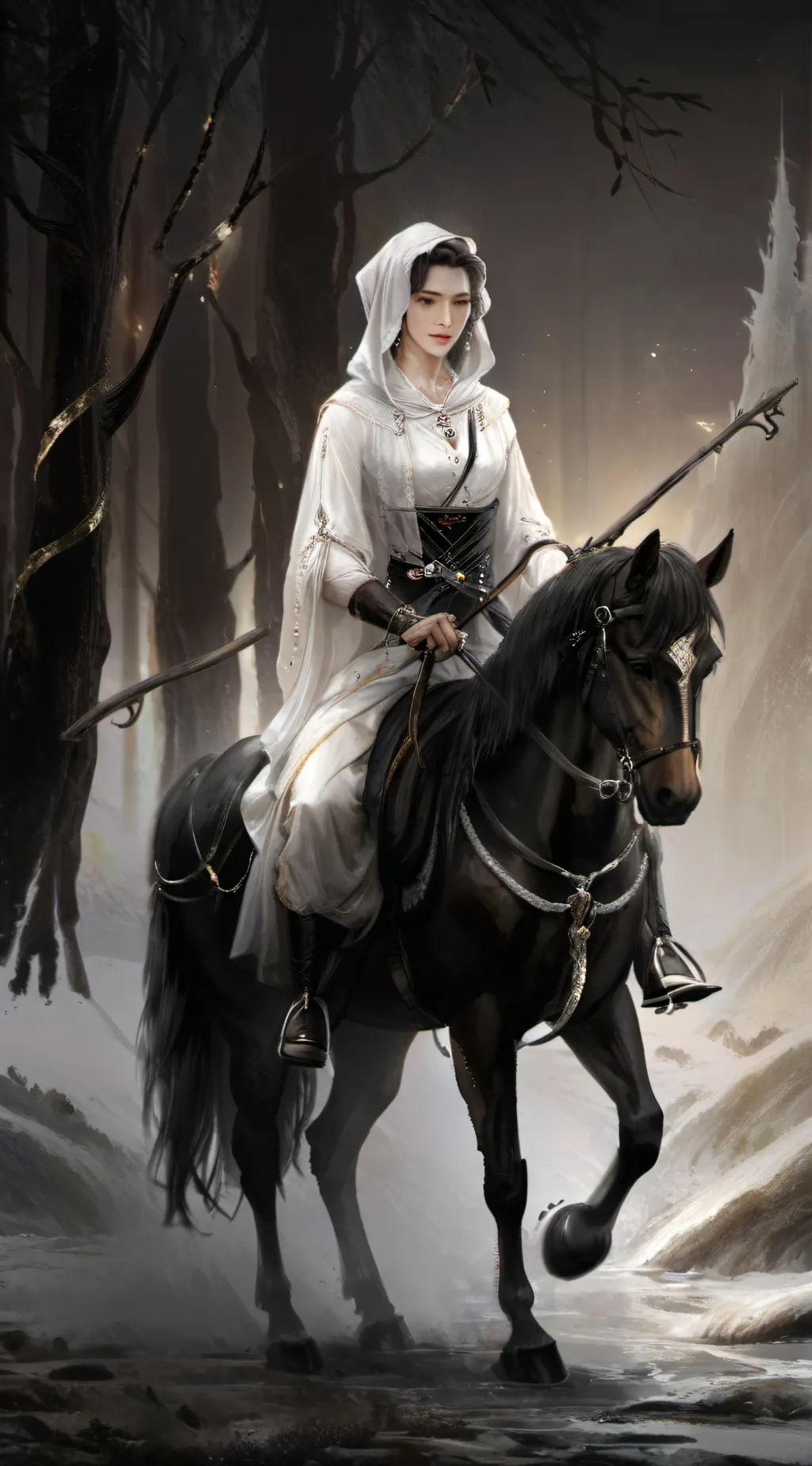 ai character: hh horse background