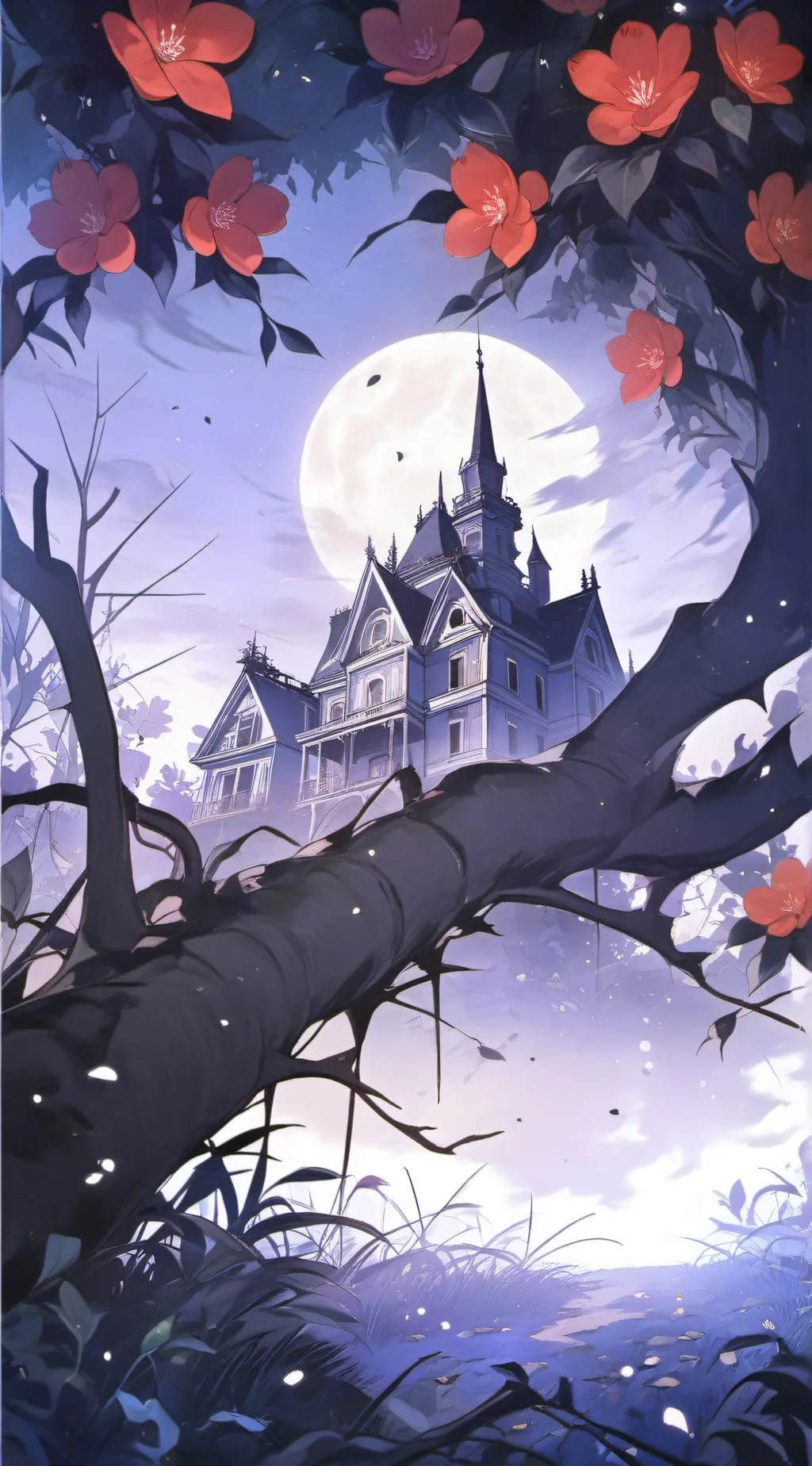 ai character: FPE VAMPIRE AU background