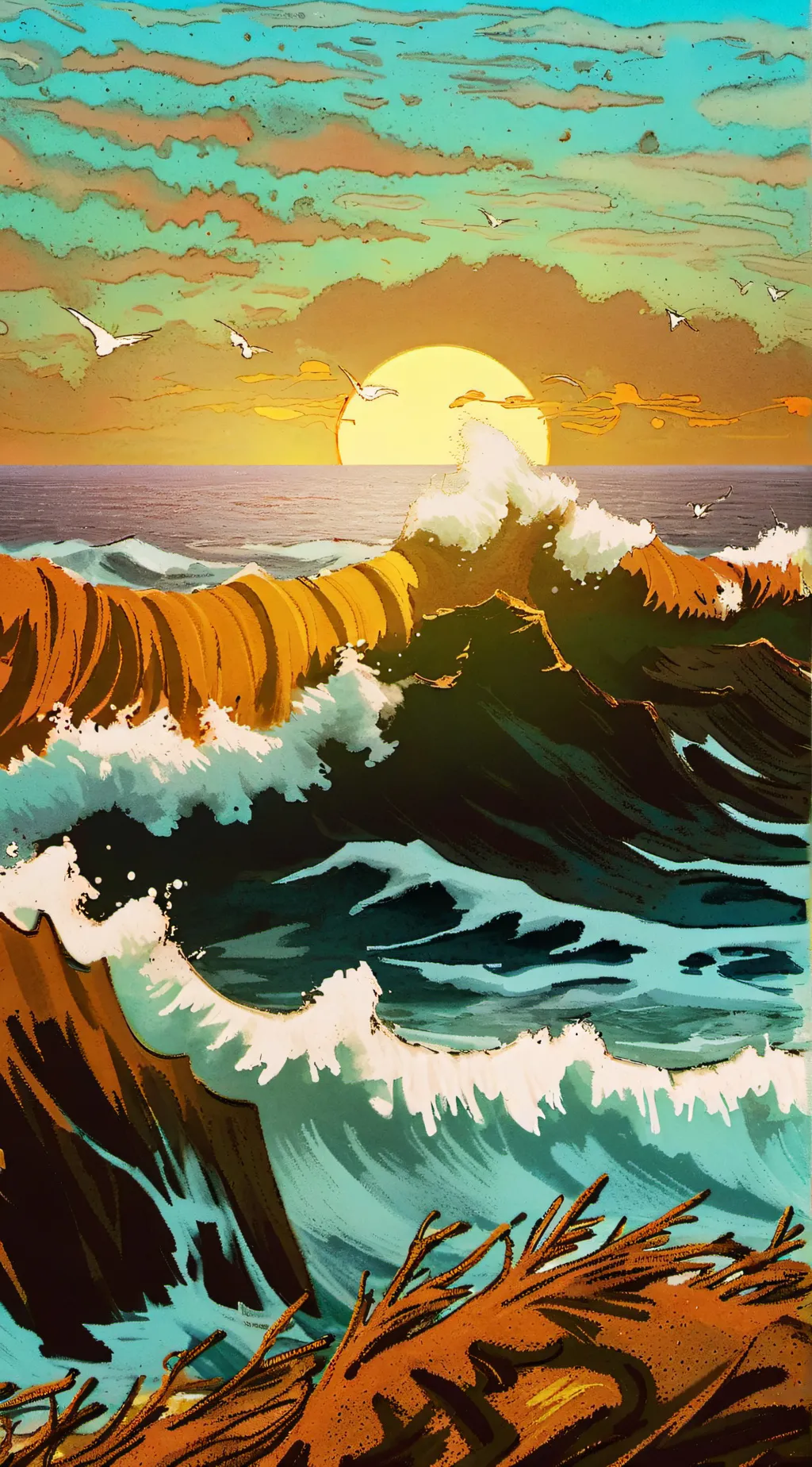 ai character: Outer banks v2 background