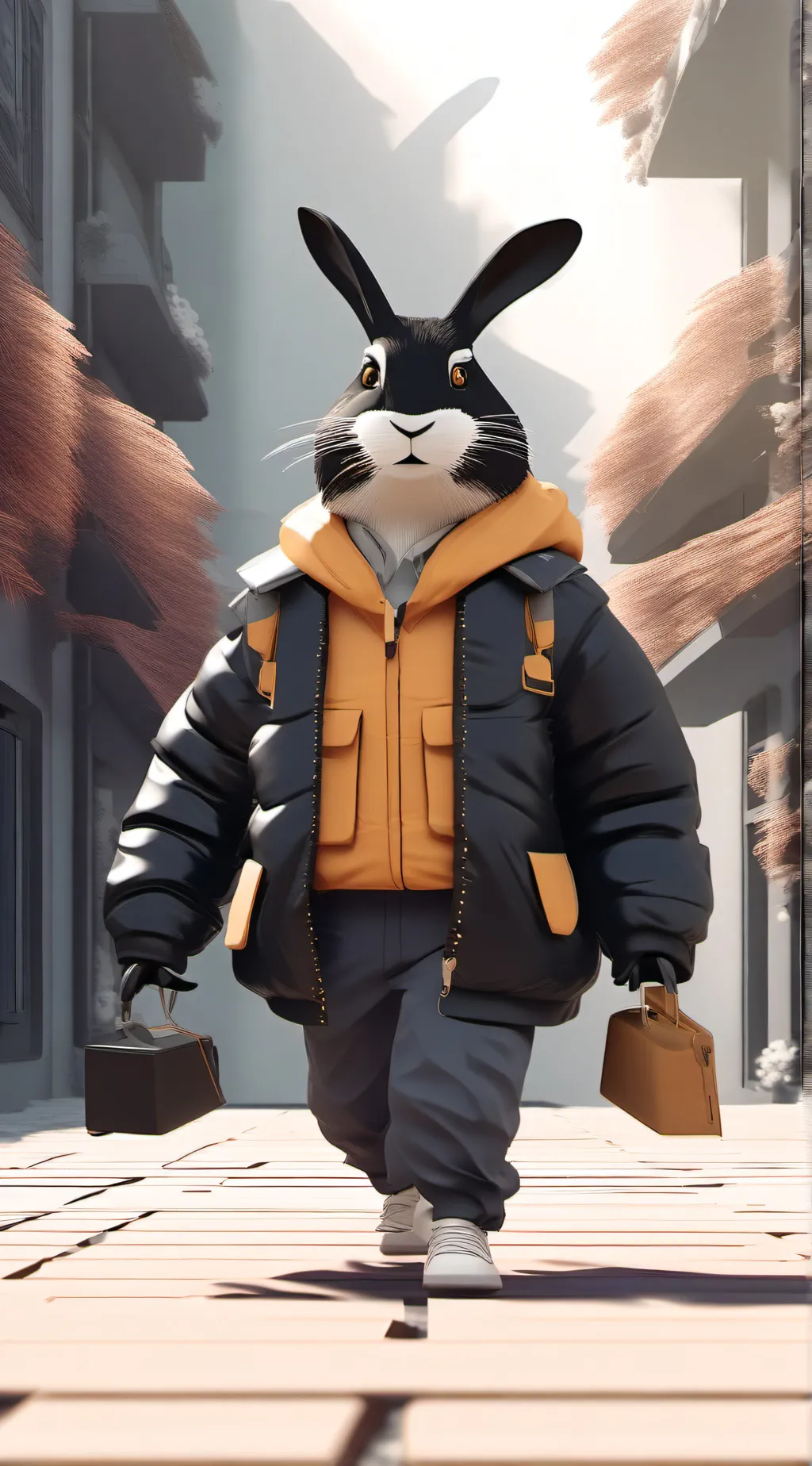 ai character: W-edit maker  background