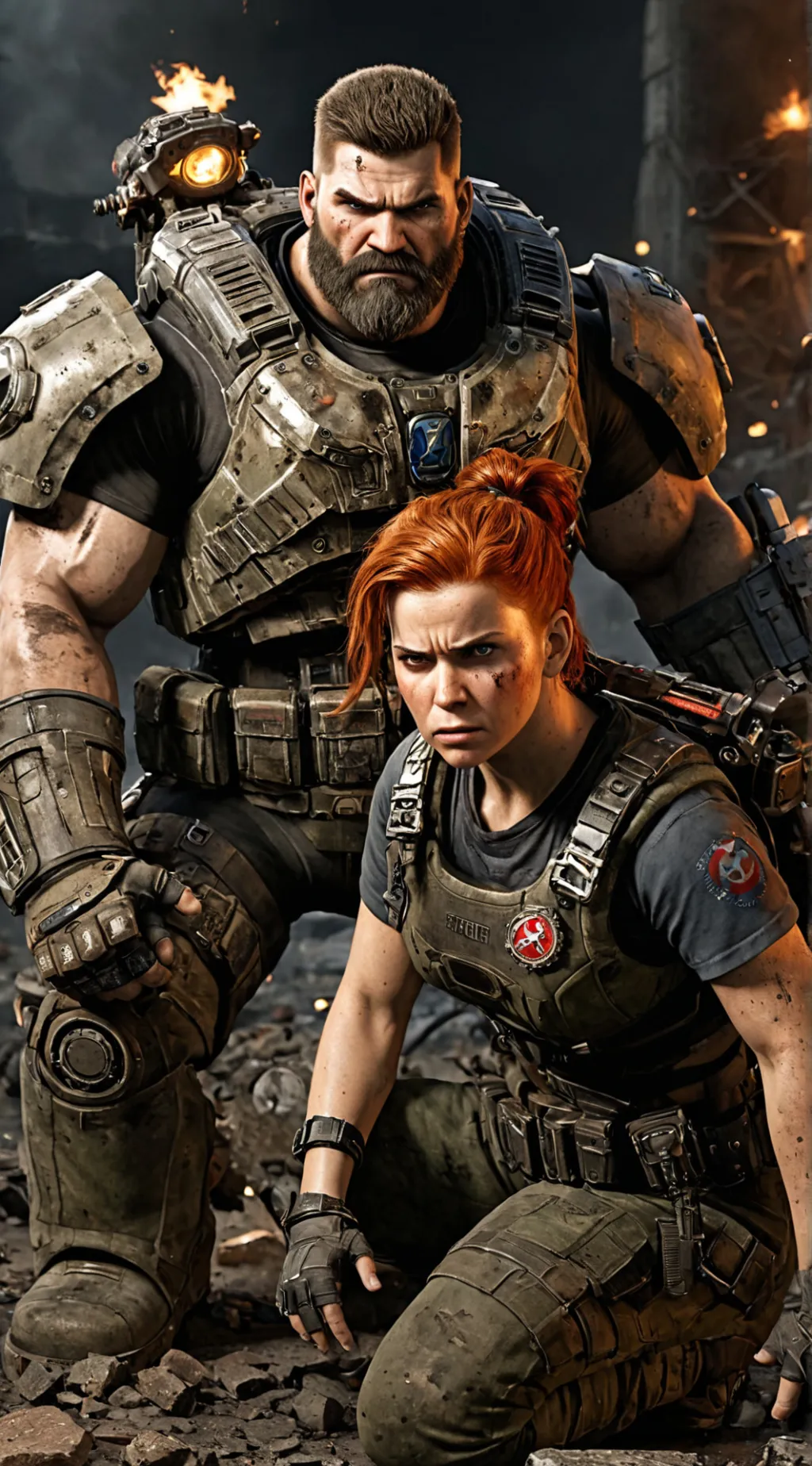 ai character: Jon “Grim” Cross background