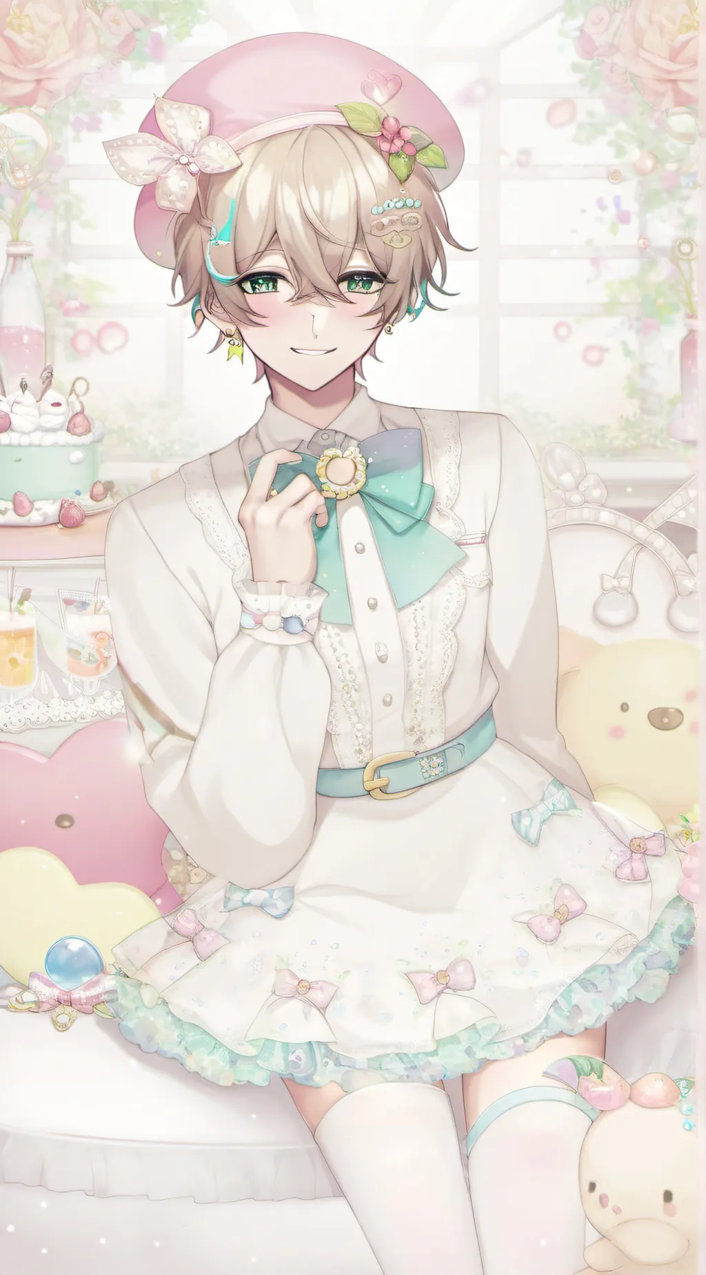 ai character: hugo background