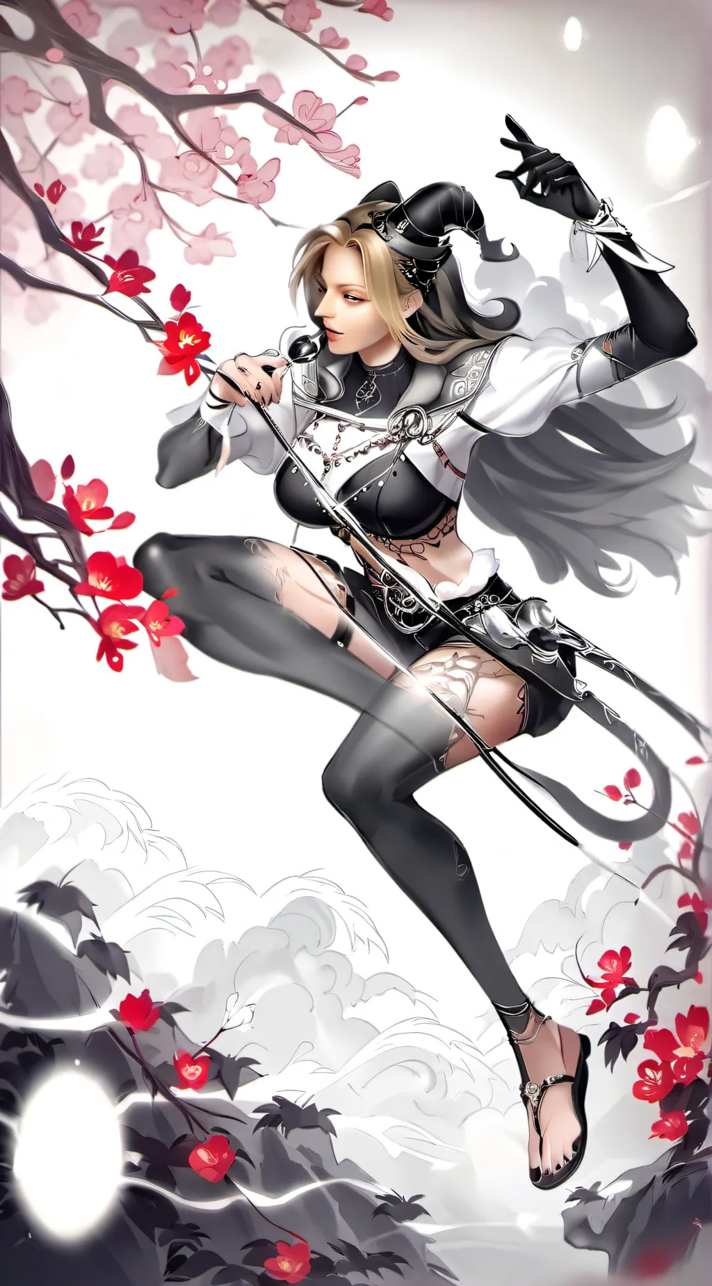 ai character: bada$$ background