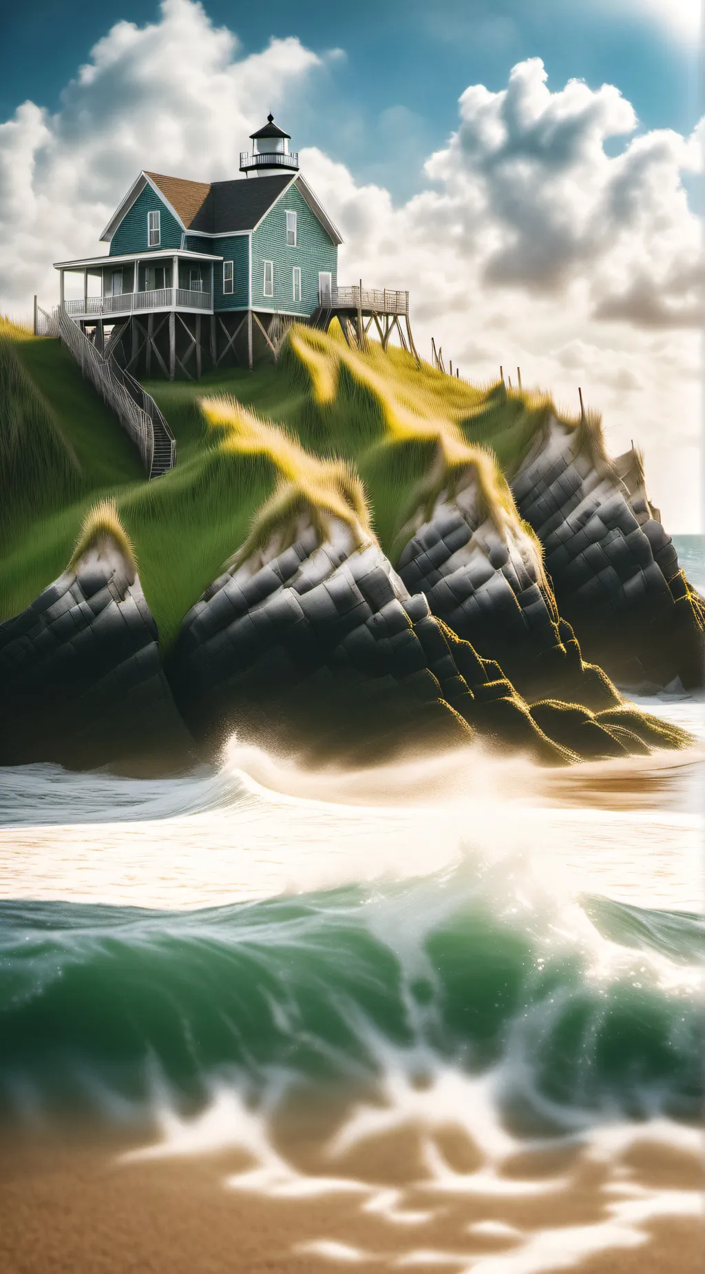 ai character: OUTER BANKS background