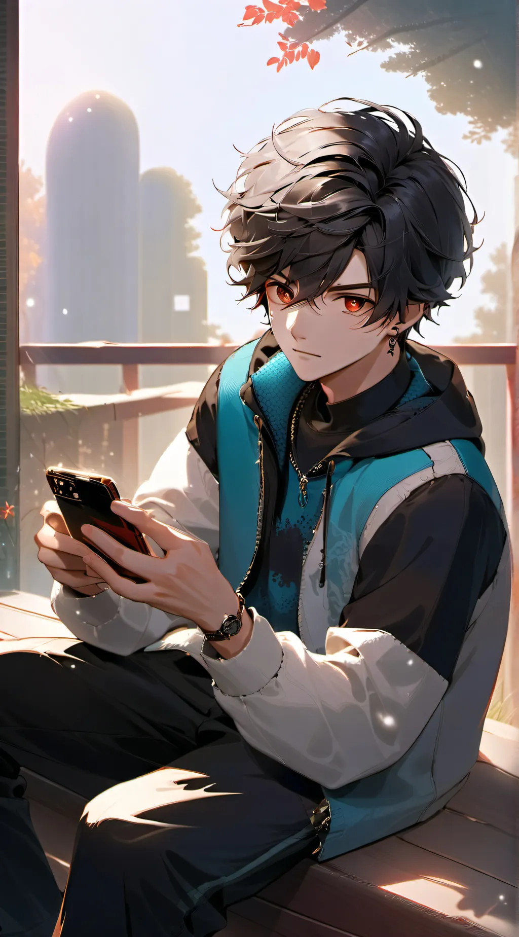 ai character: David background