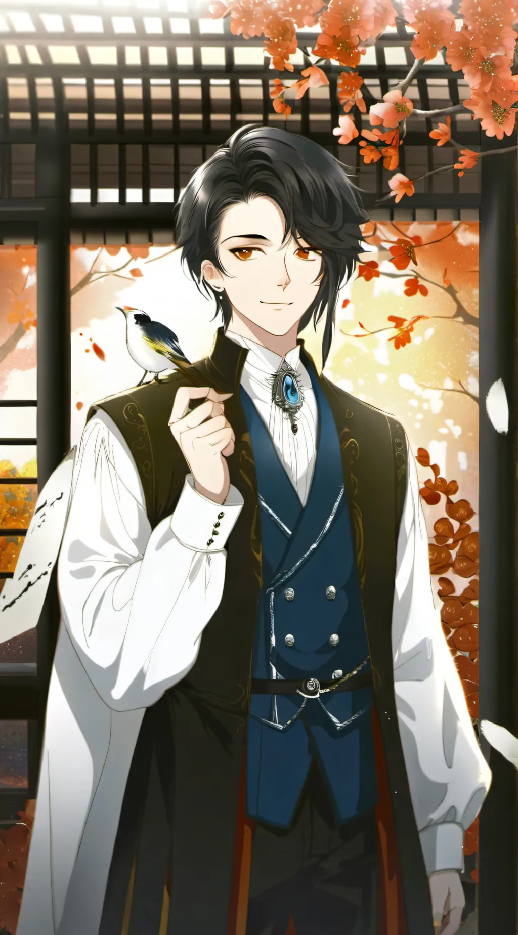 ai character: kyrus ur future bf background