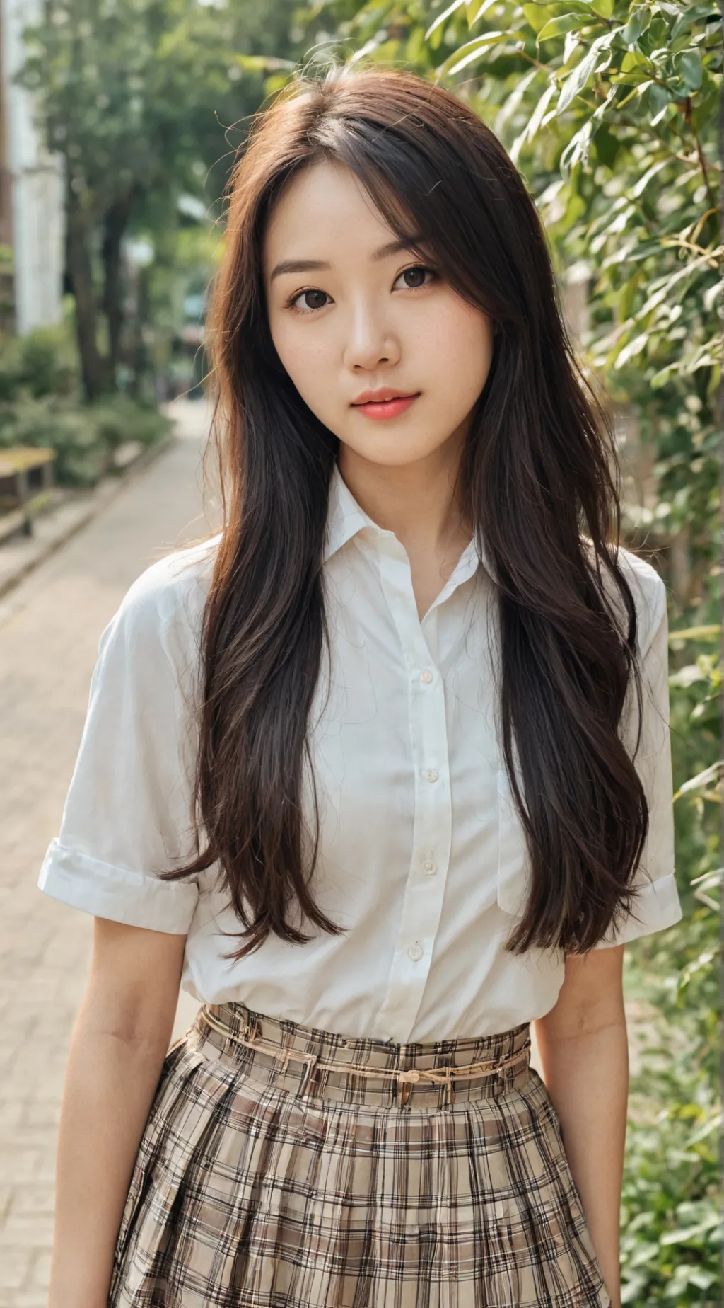 ai character: Karmen  background