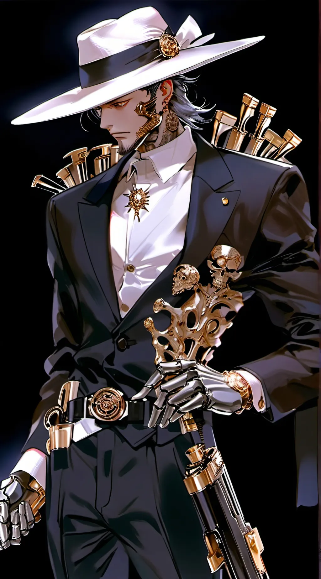 ai character: William Rentier background