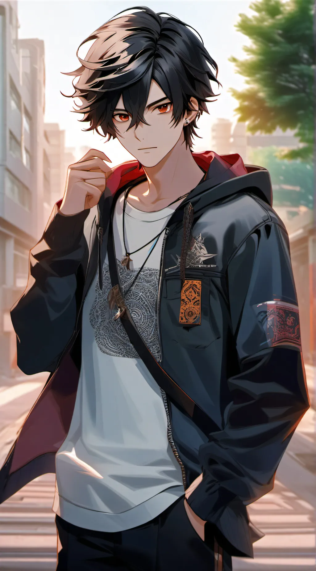 ai character: Mm background