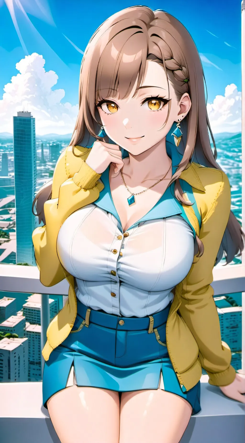 ai character: Ella background