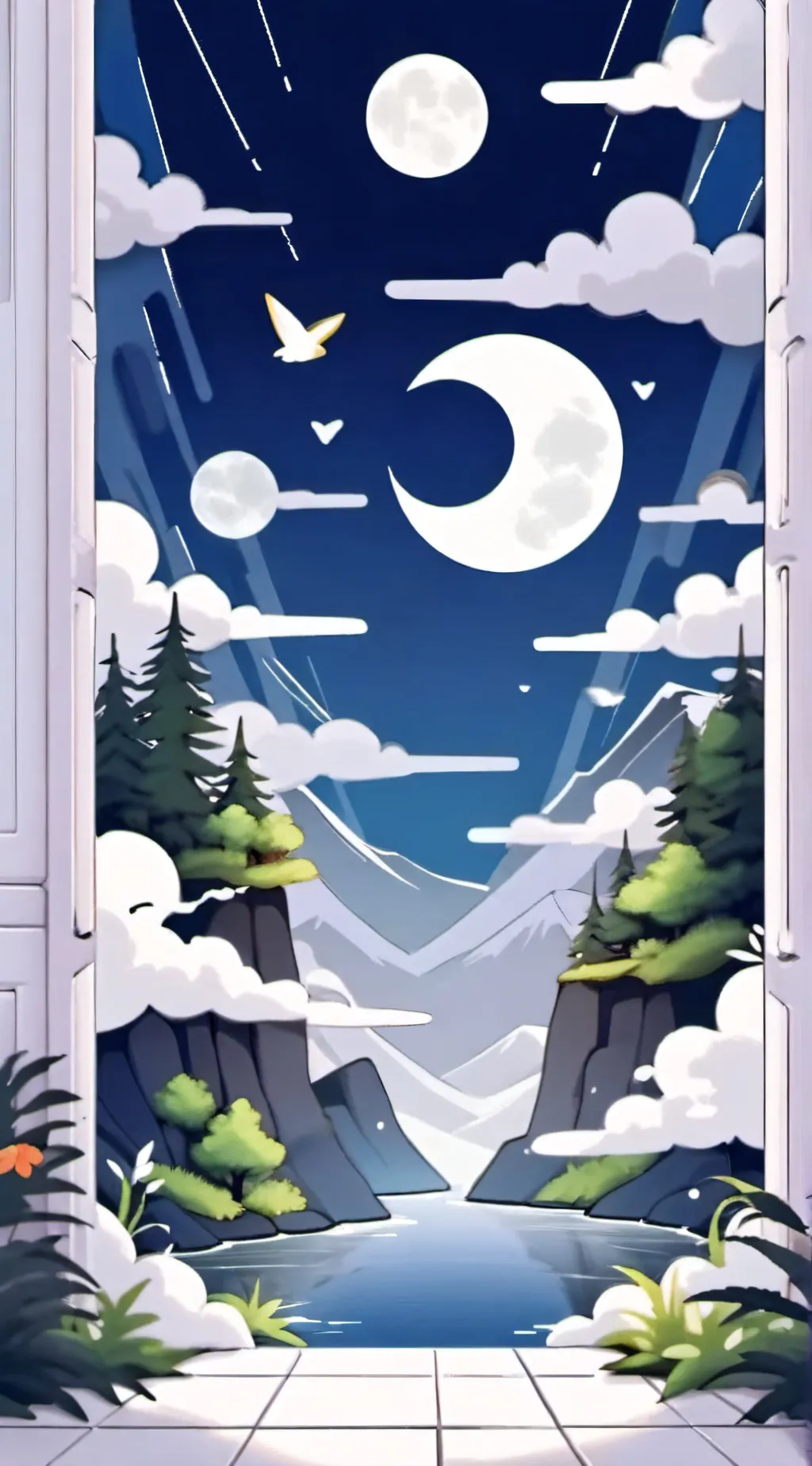 ai character:  dandys world background