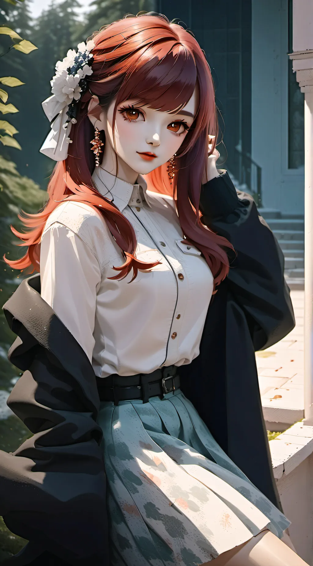 ai character: Annie  background