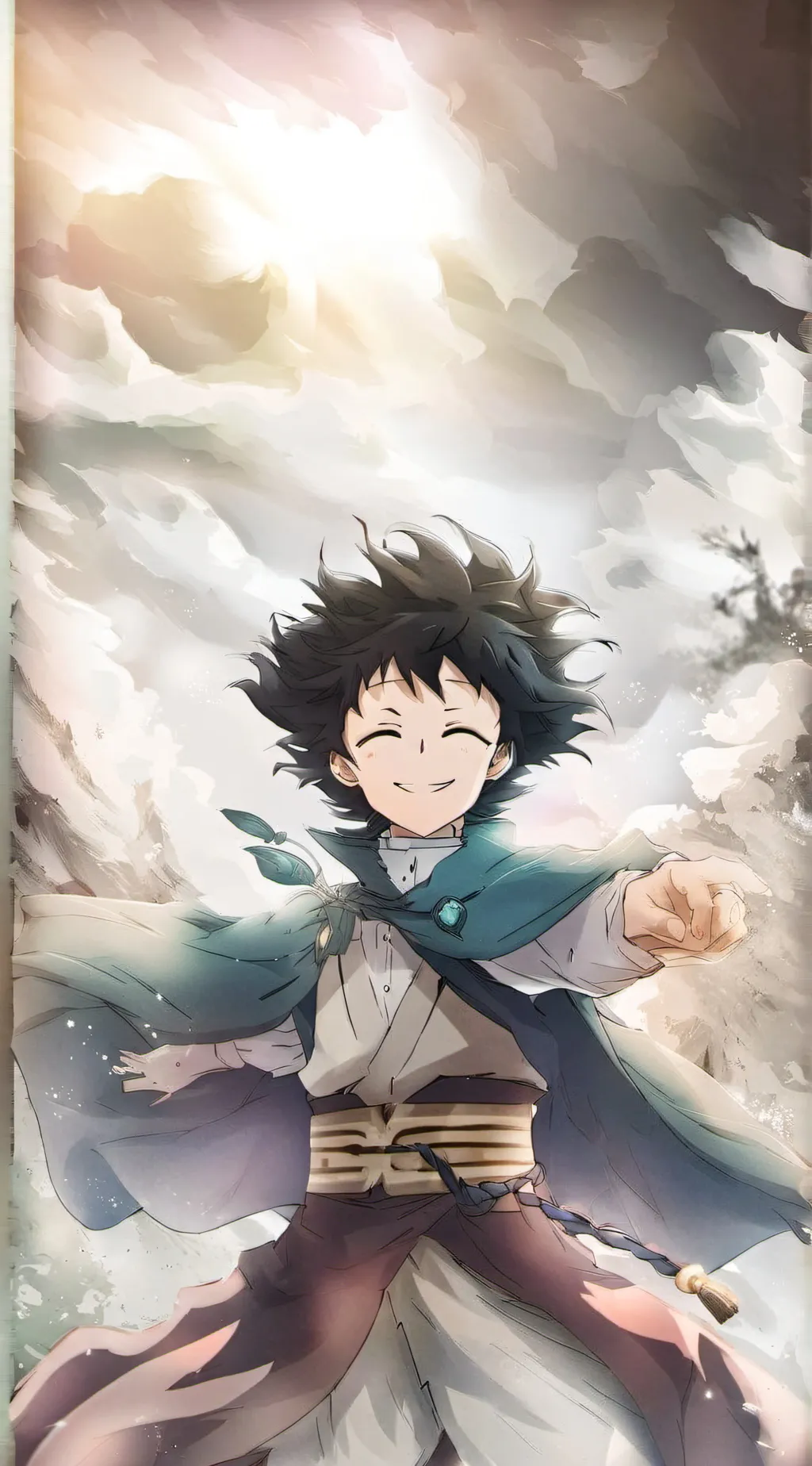 ai character: deku background