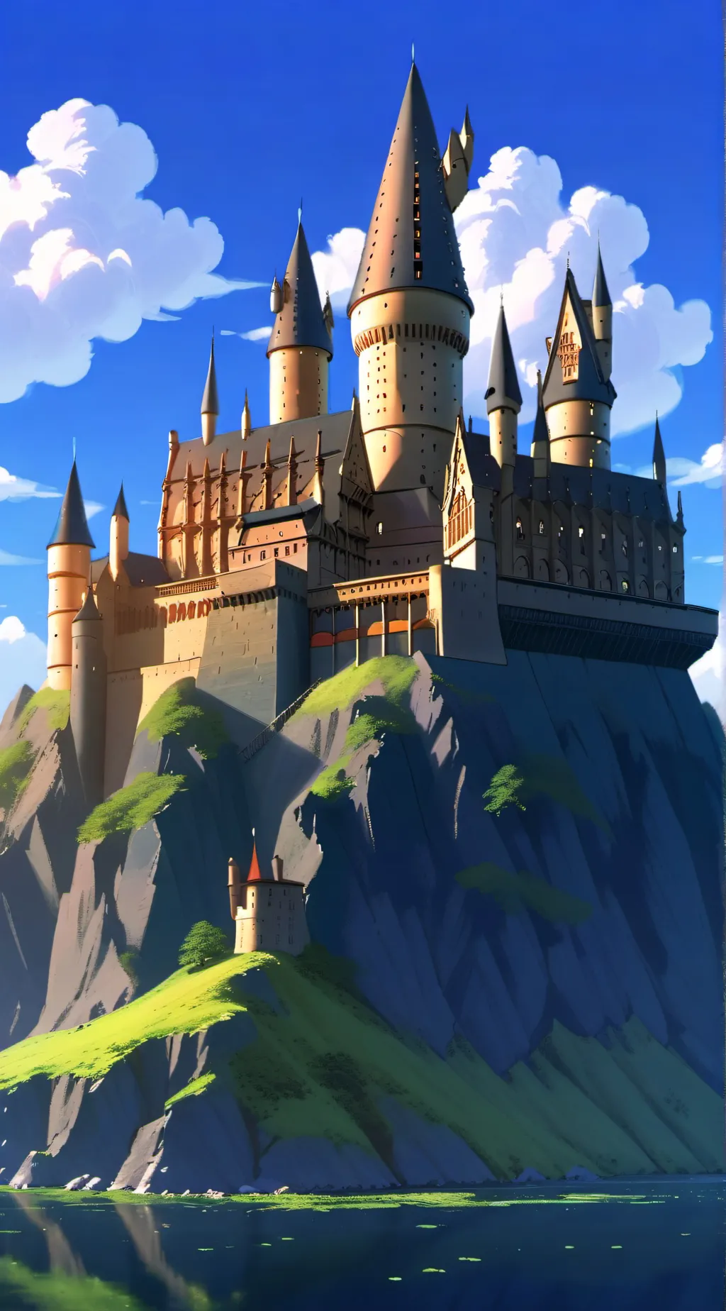 ai character: Hogwarts 👻 background