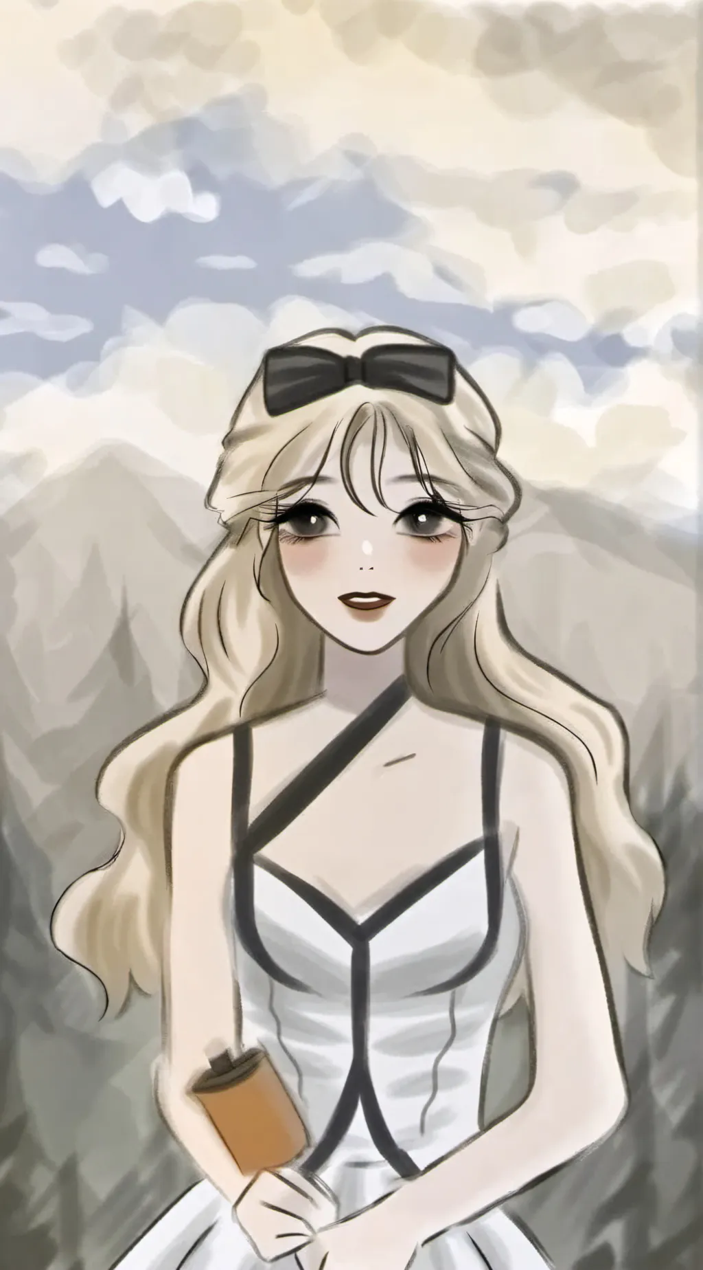 ai character: Pick me girl background