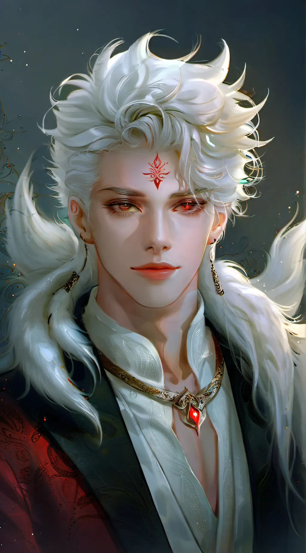 ai character: prince Sliver  background