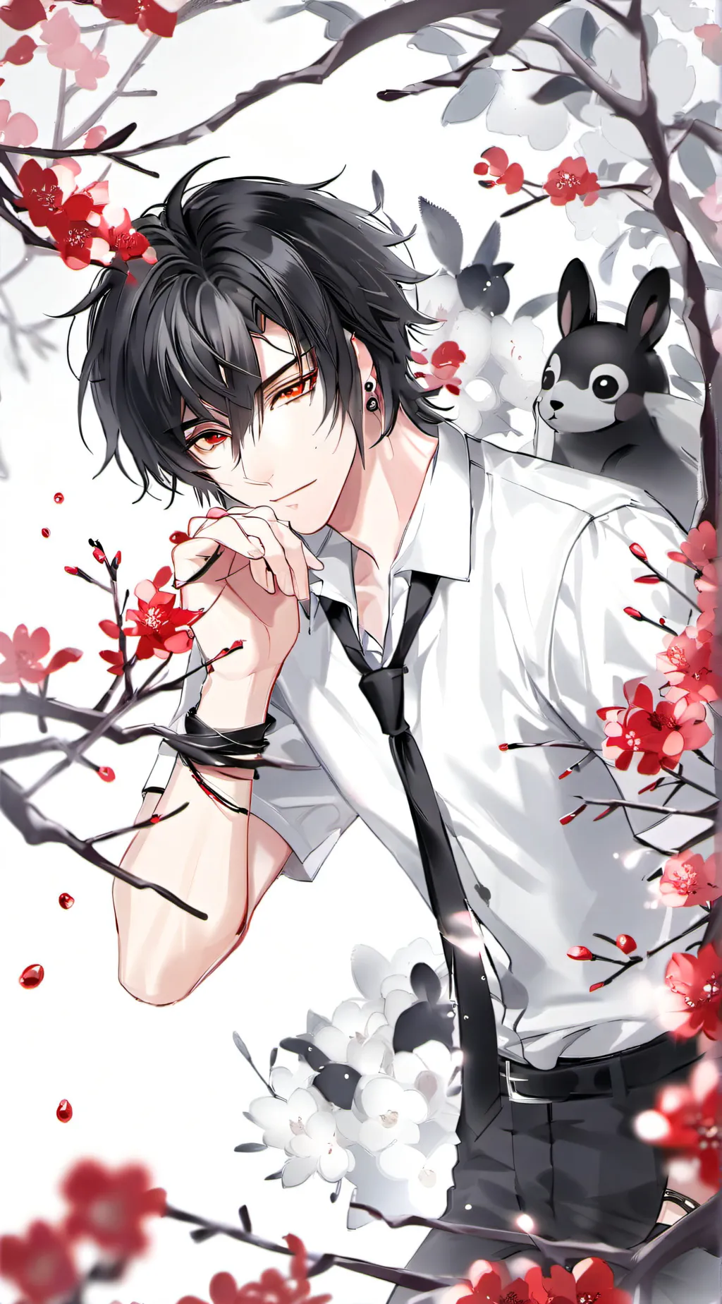 ai character: asher background