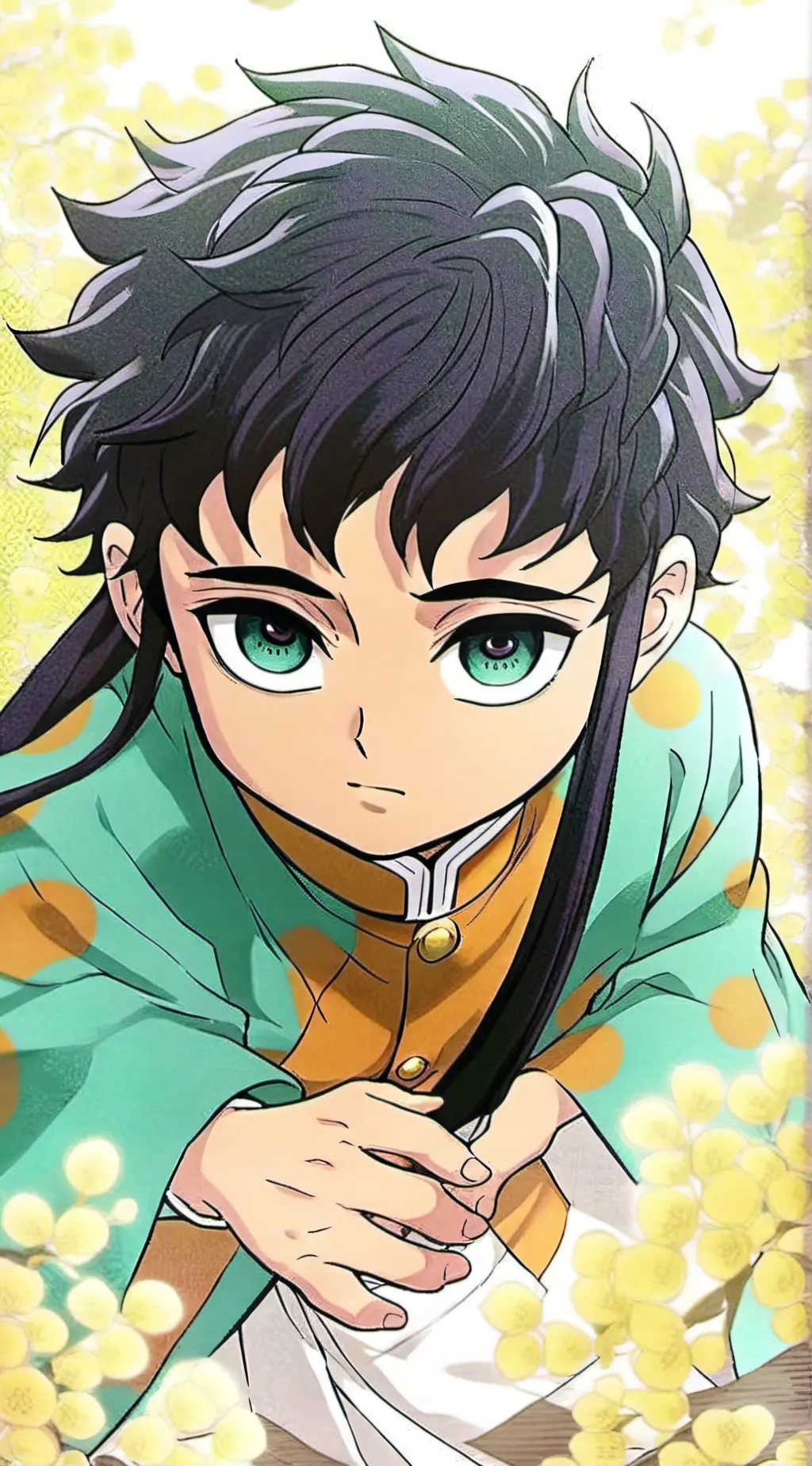 ai character: Baby mui and Yui  background