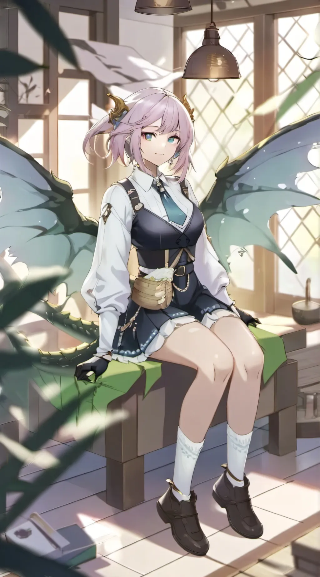 ai character: Demi-Human 2 background