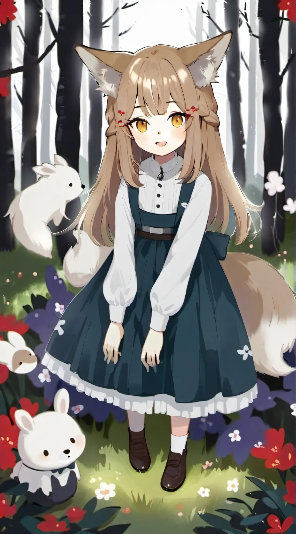 ai character: lily background