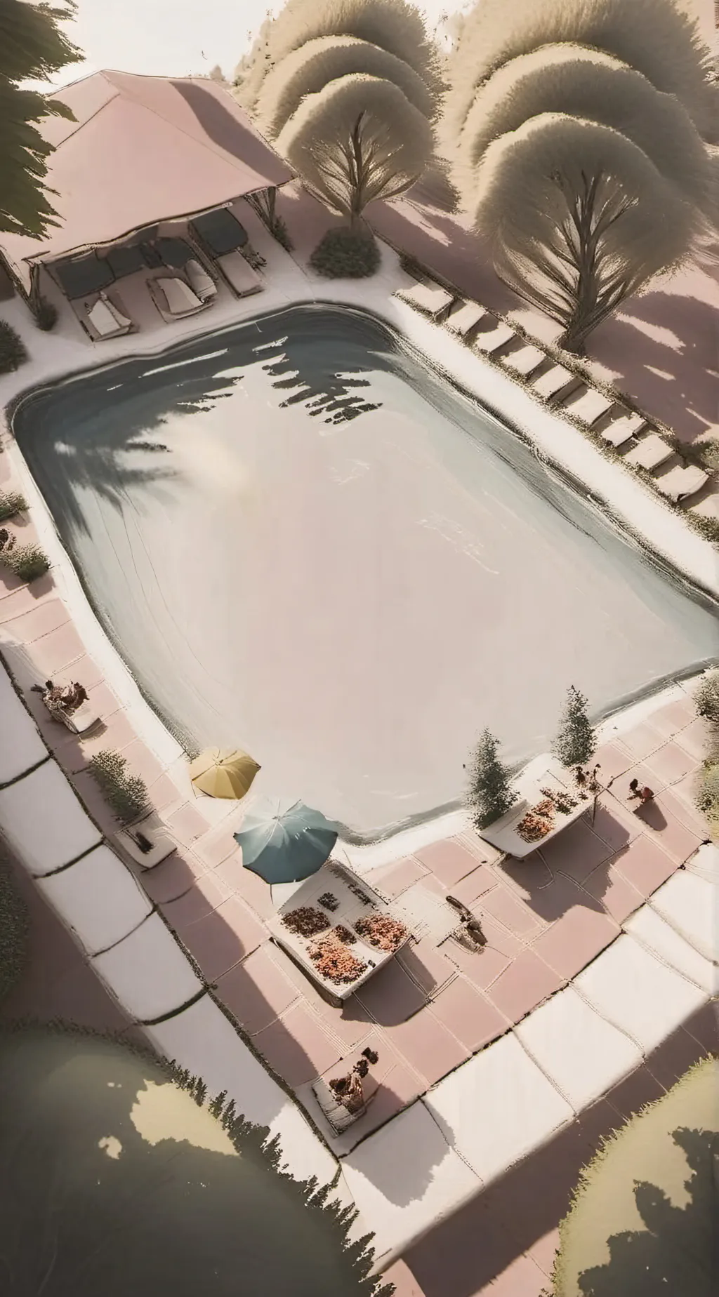 ai character: MHA Pool Party  background