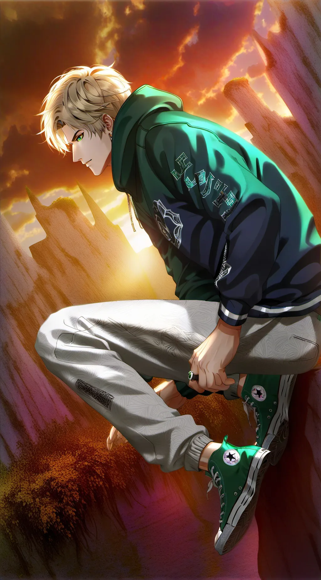 ai character: Austin background