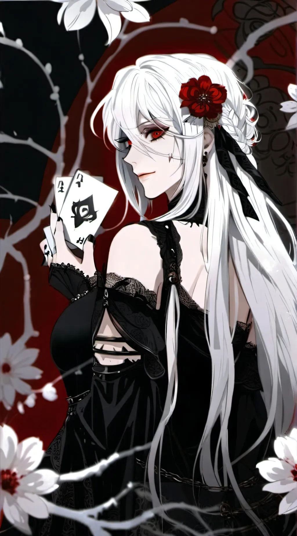 ai character: Yuki... background