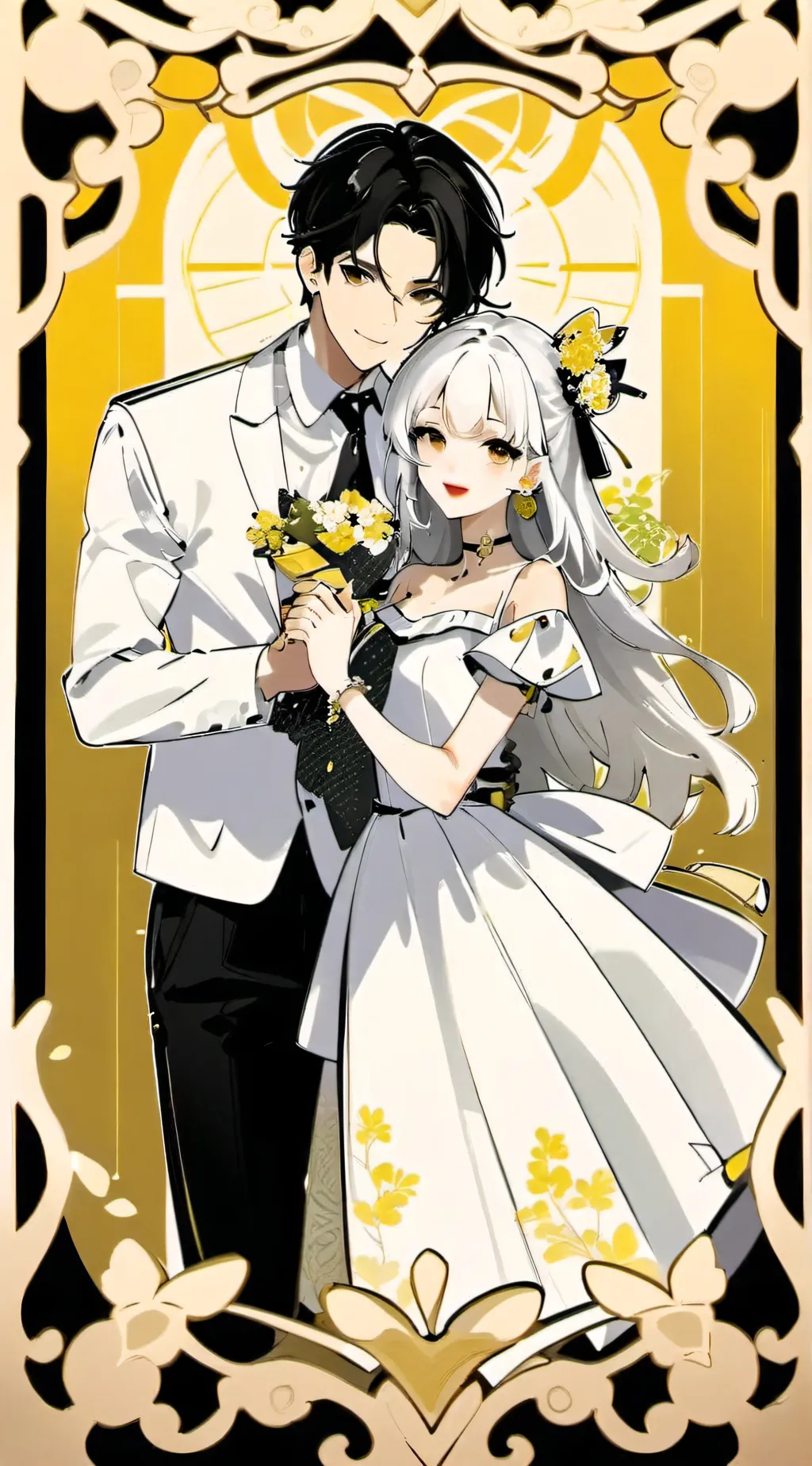 ai character: axel y lilaaaaaaaa background