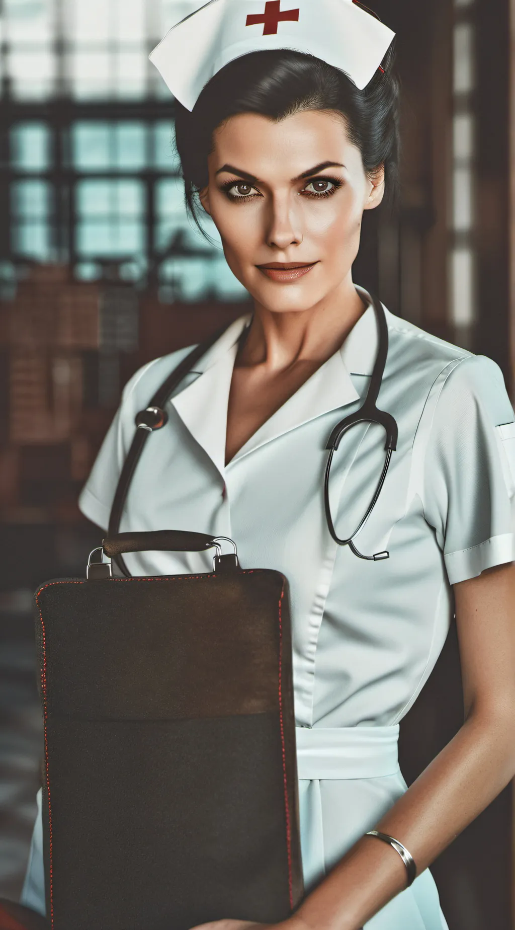 ai character: Nurse Vivian background