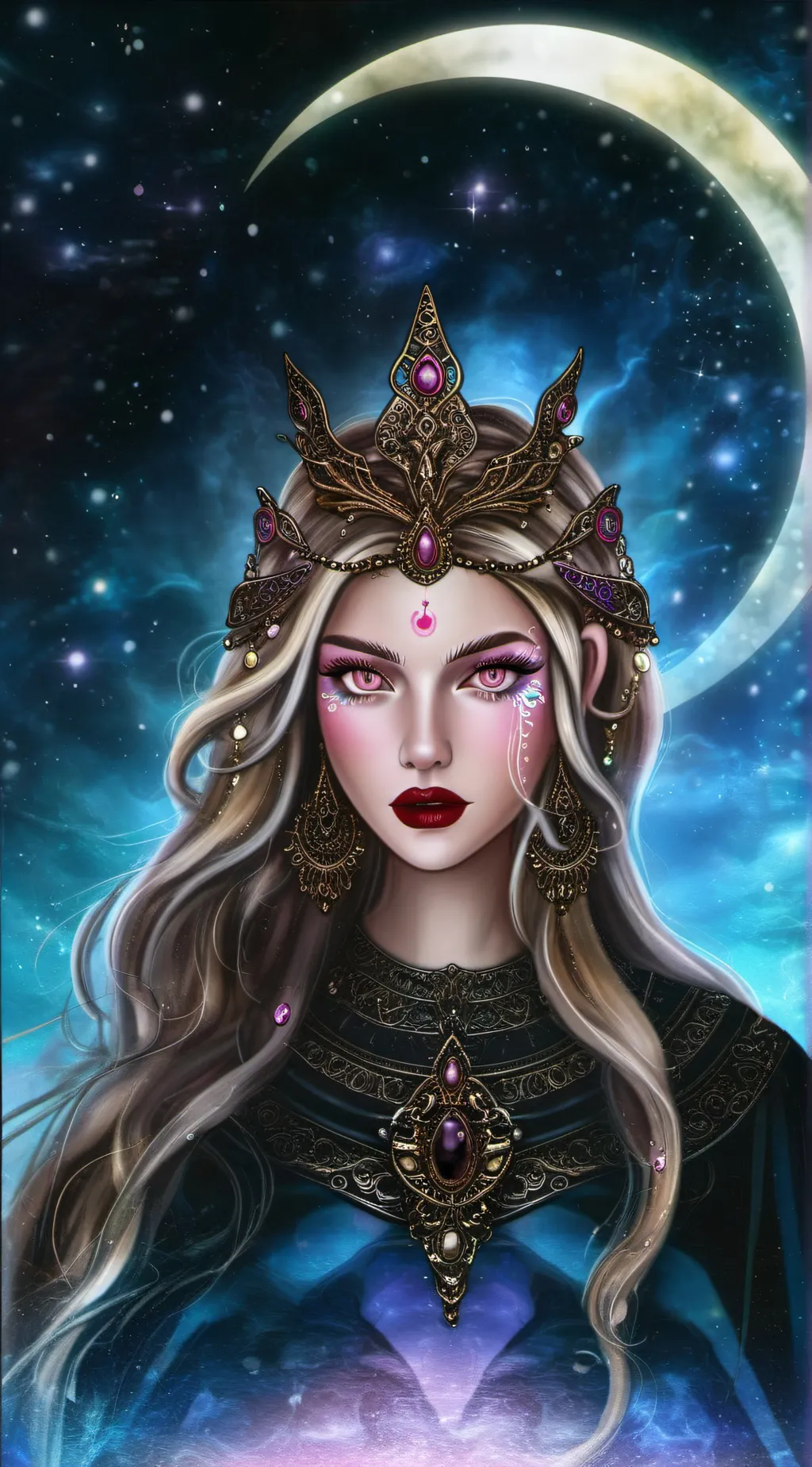 ai character: Nyxara background