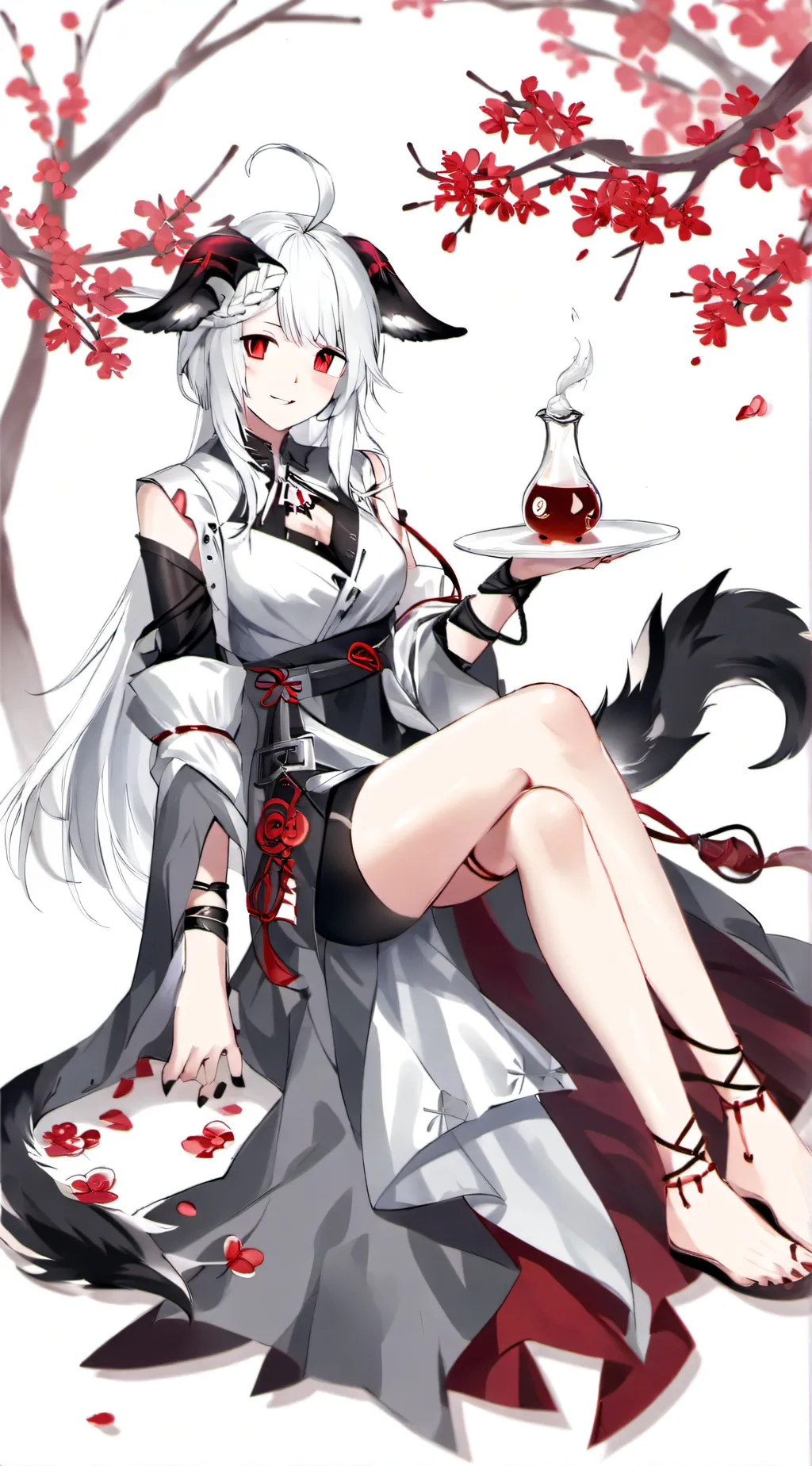 ai character: Fenrir￼￼ background