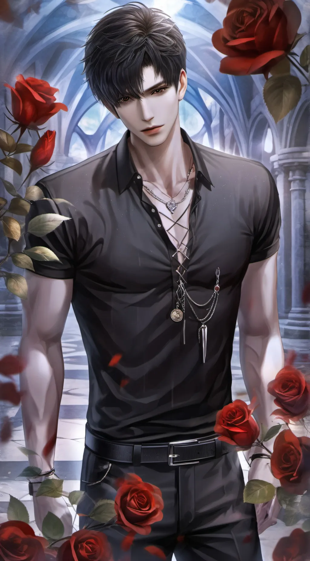 ai character: Evan Thomas background