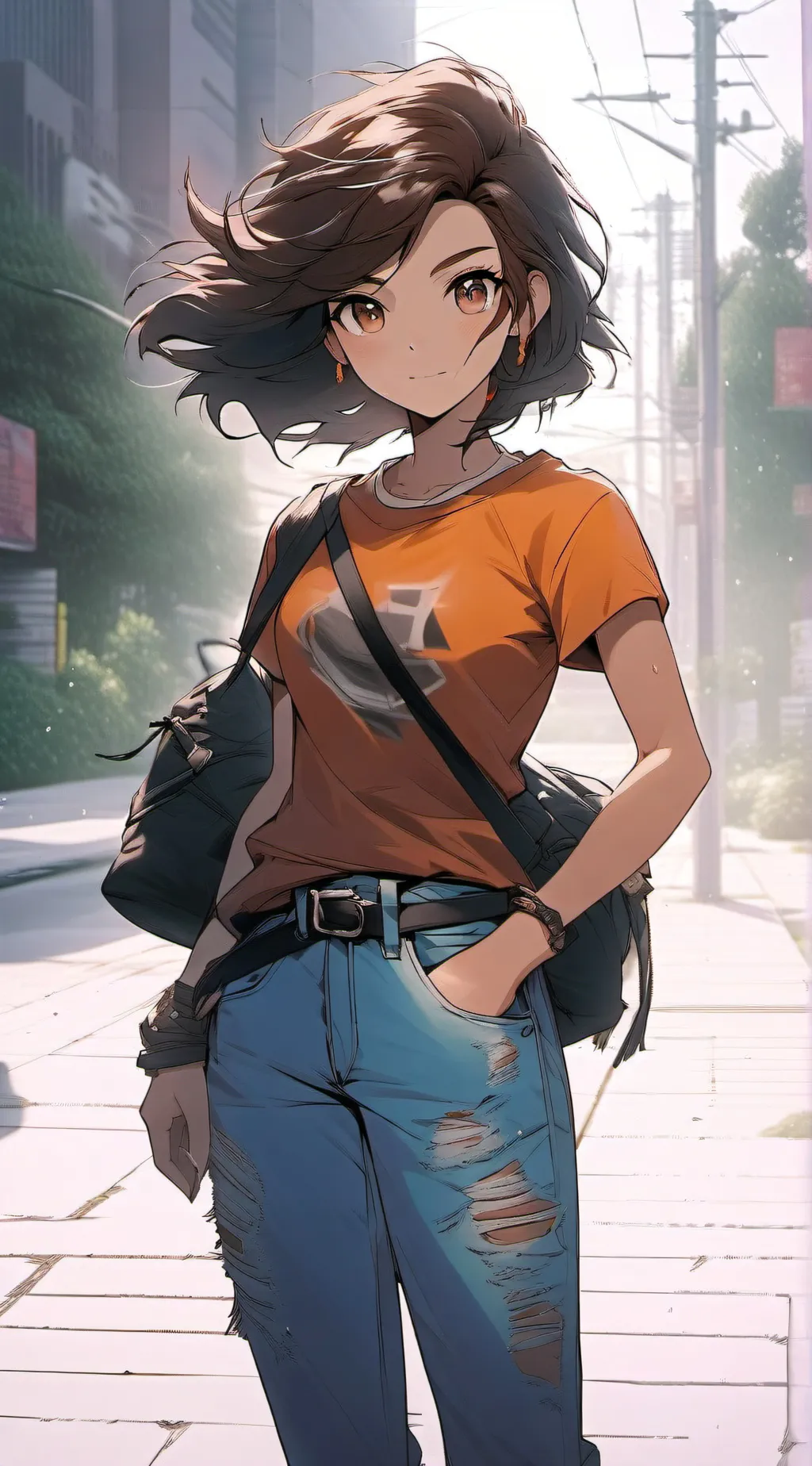 ai character: Diana Thomas  background
