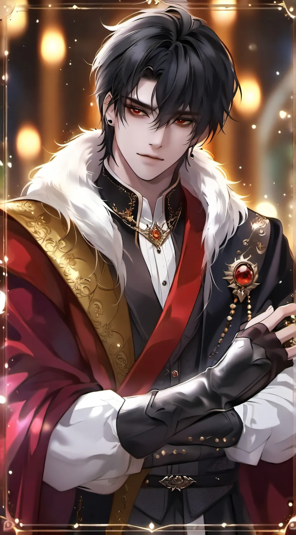 ai character: King Aamon  background