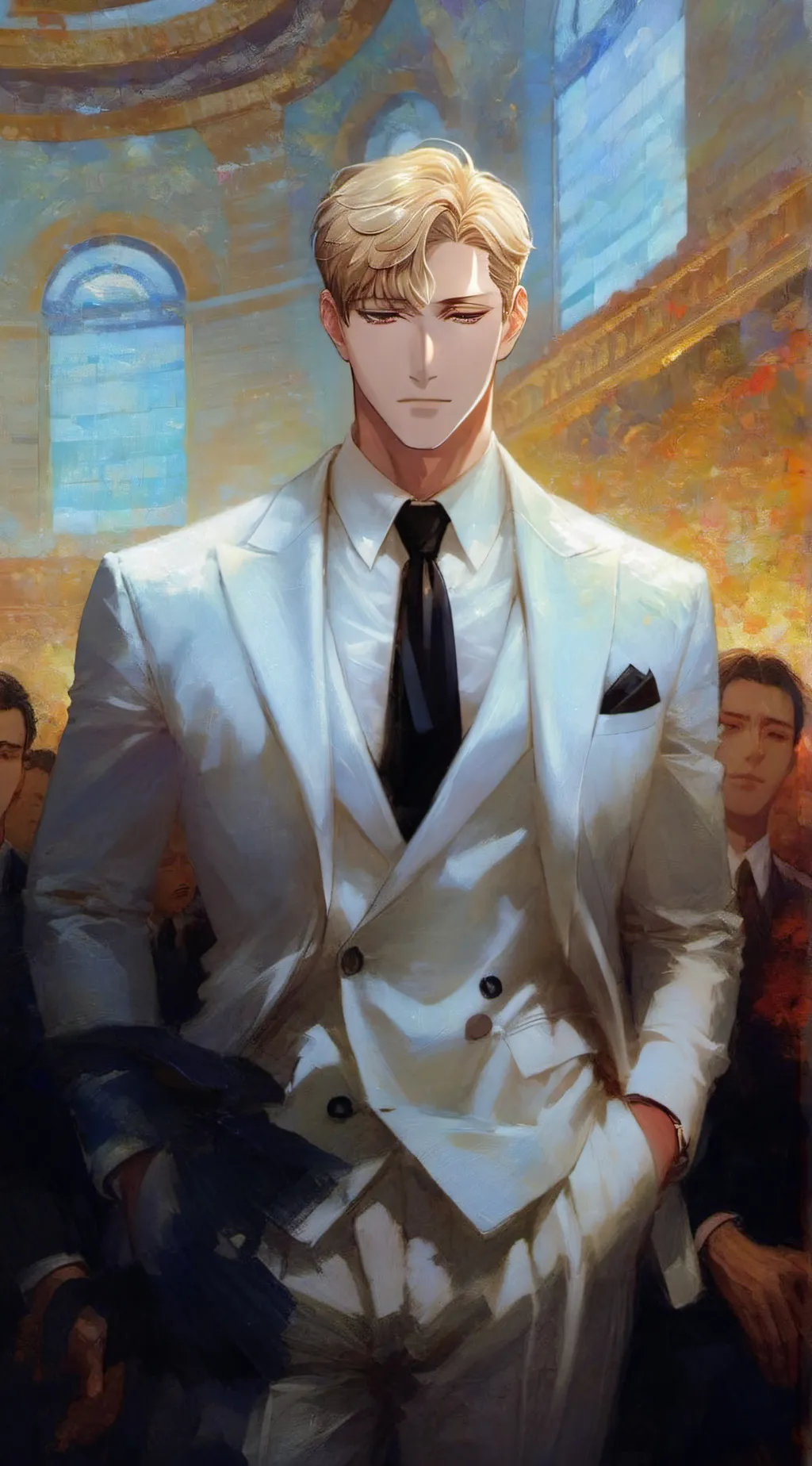 ai character: Kaal J. Mayer background