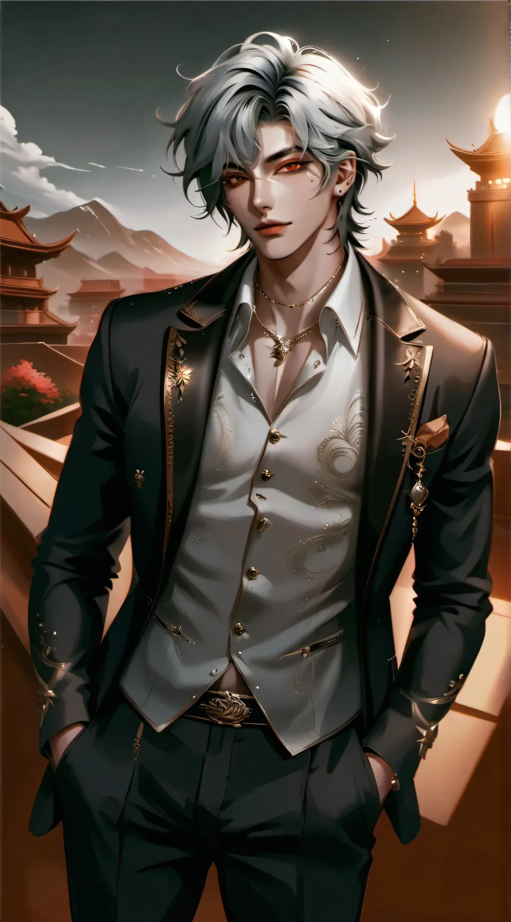 ai character: Asher background