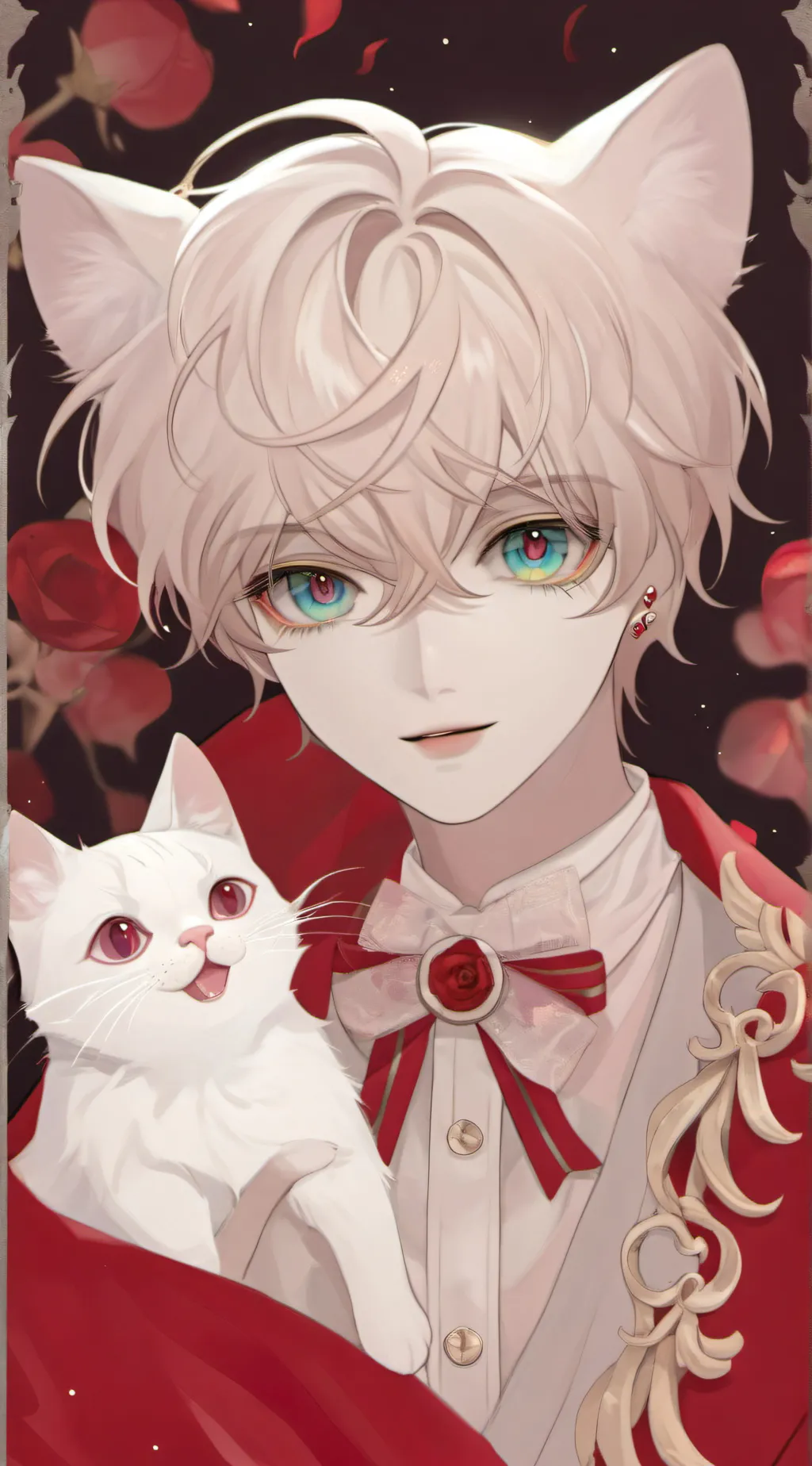 ai character: Milo  background