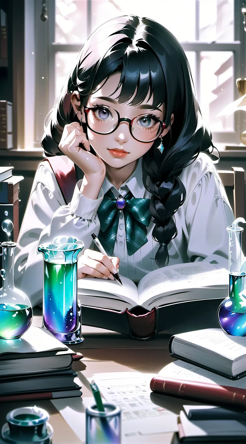 ai character: Naomi background
