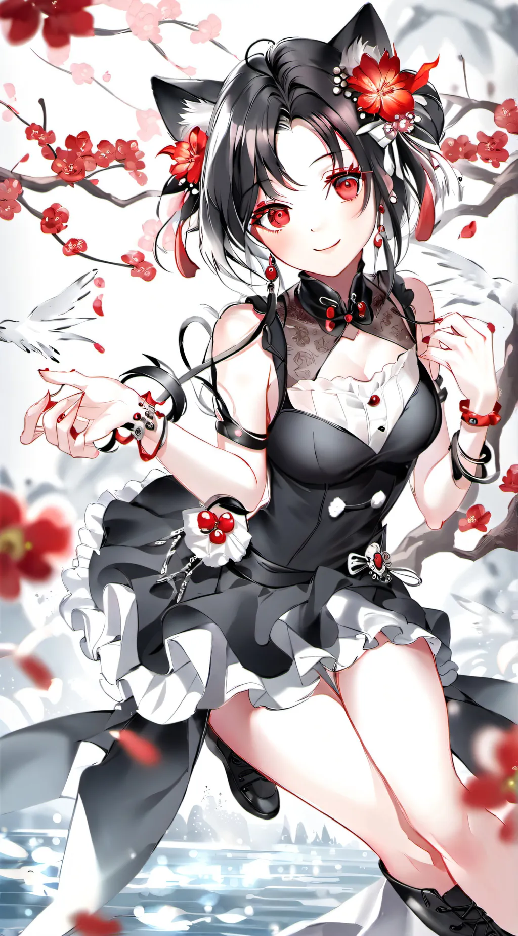ai character: emilia background