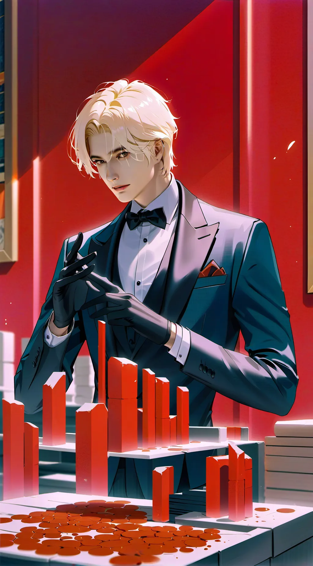 ai character: skz  background