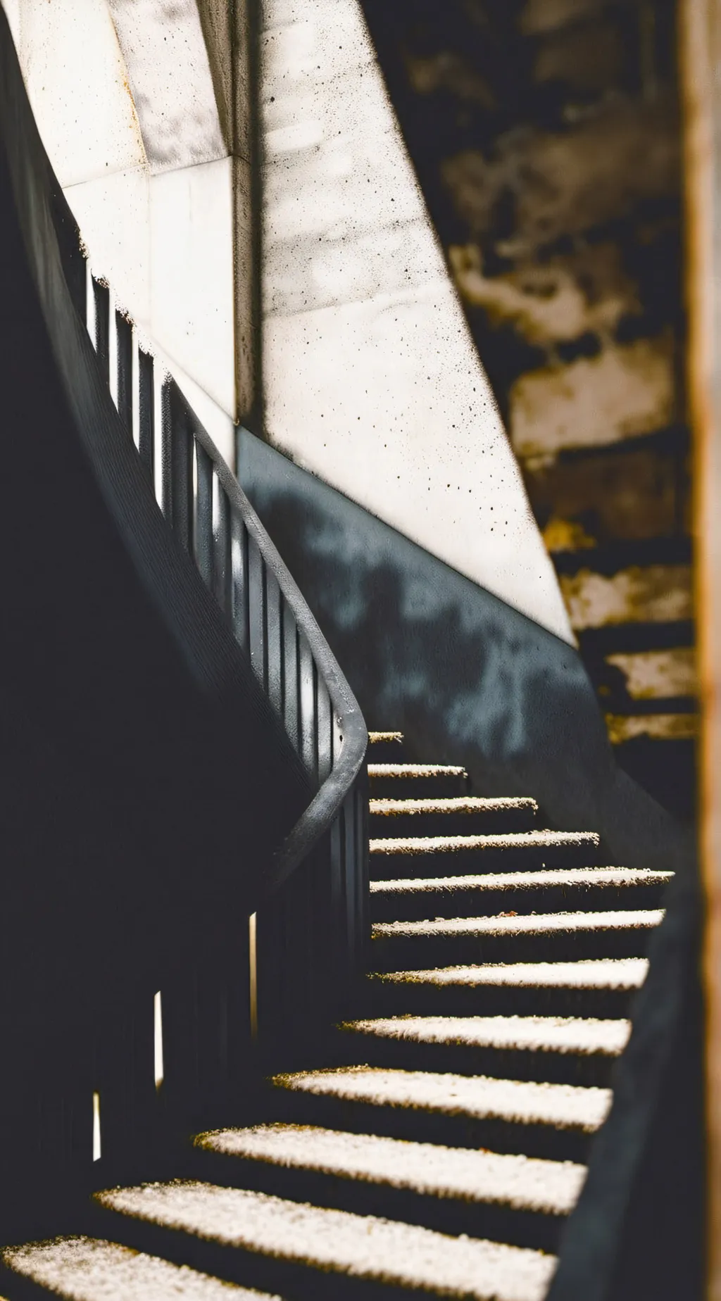 ai character: Aging Staircase. background