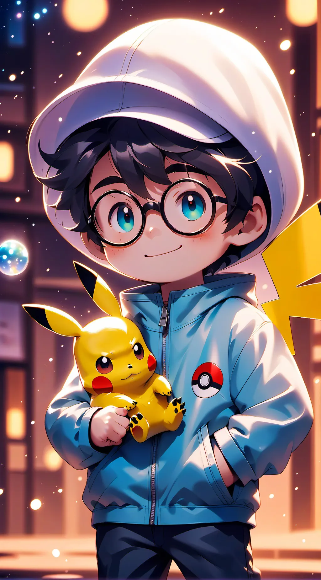 ai character: the tiny man background