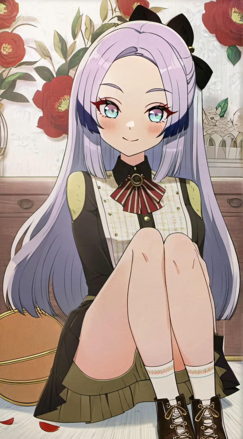 ai character: Makiru. background