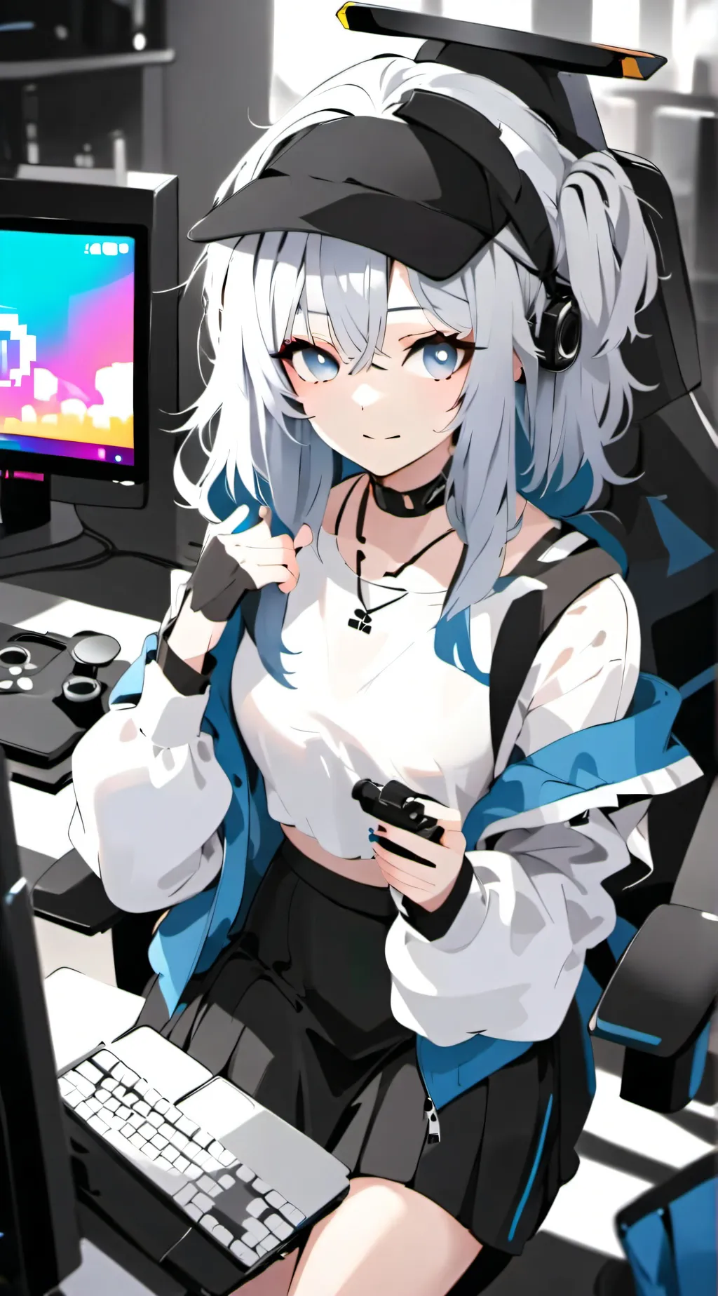 ai character: Lexi background