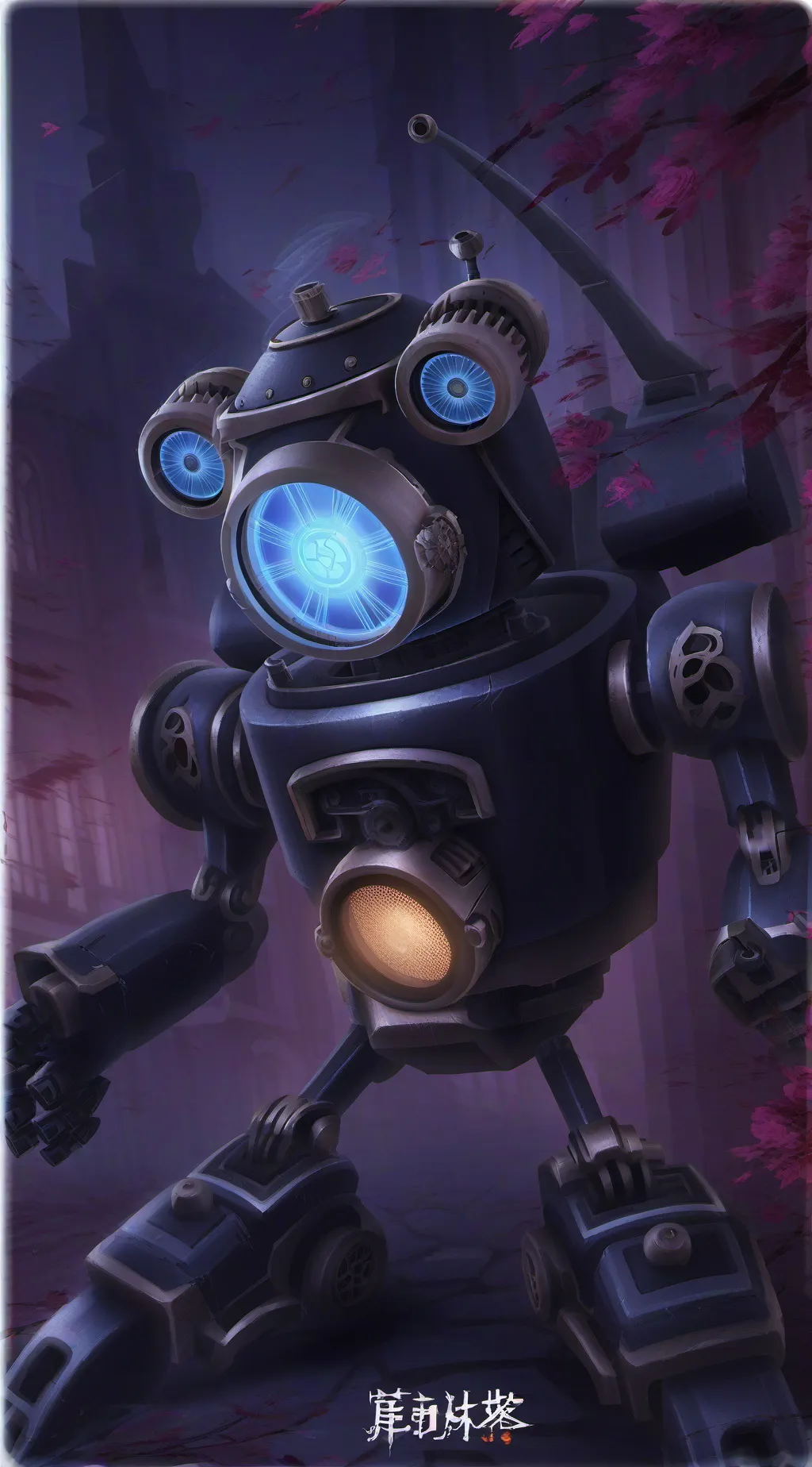 ai character: ROBOT  background